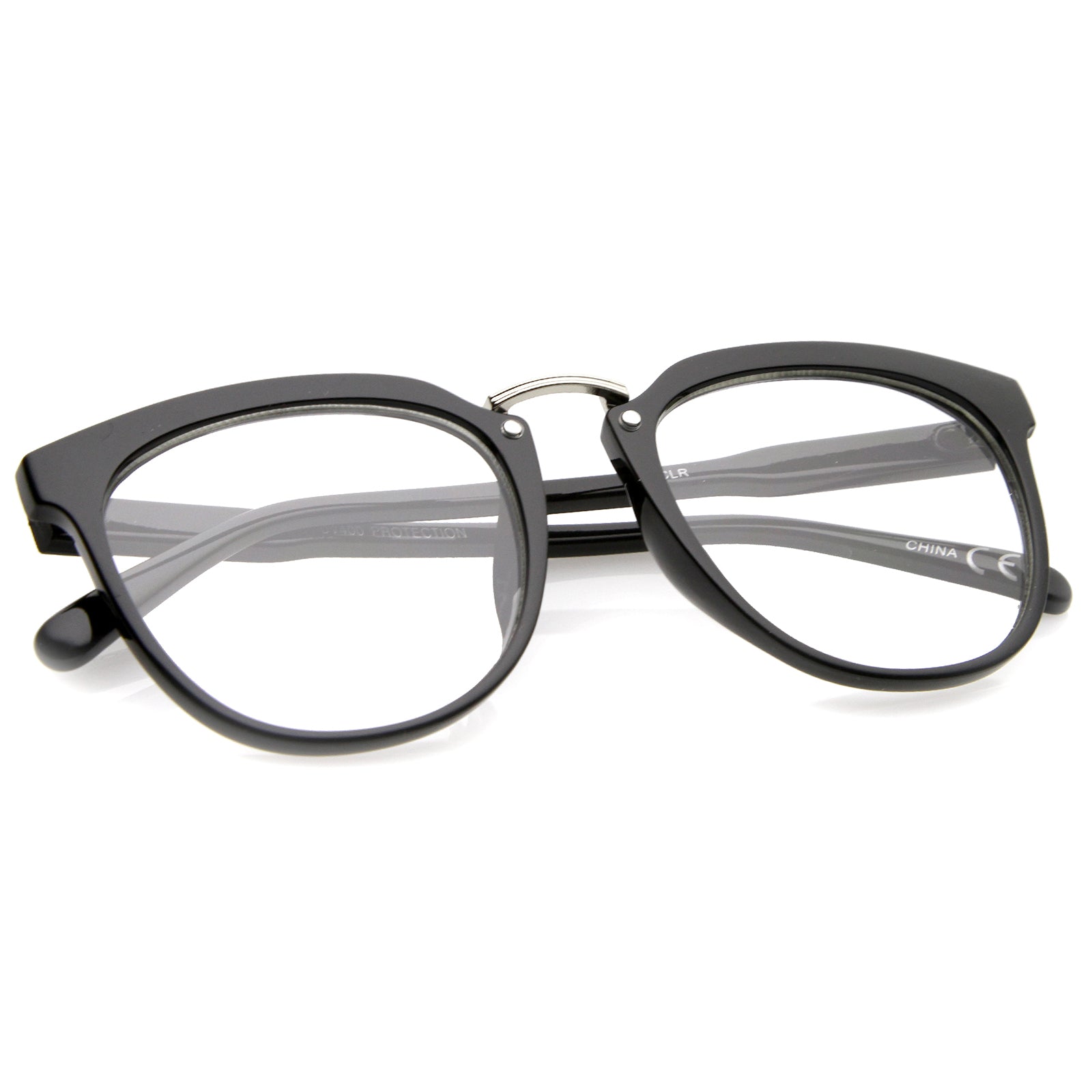 Black-Silver / Clear