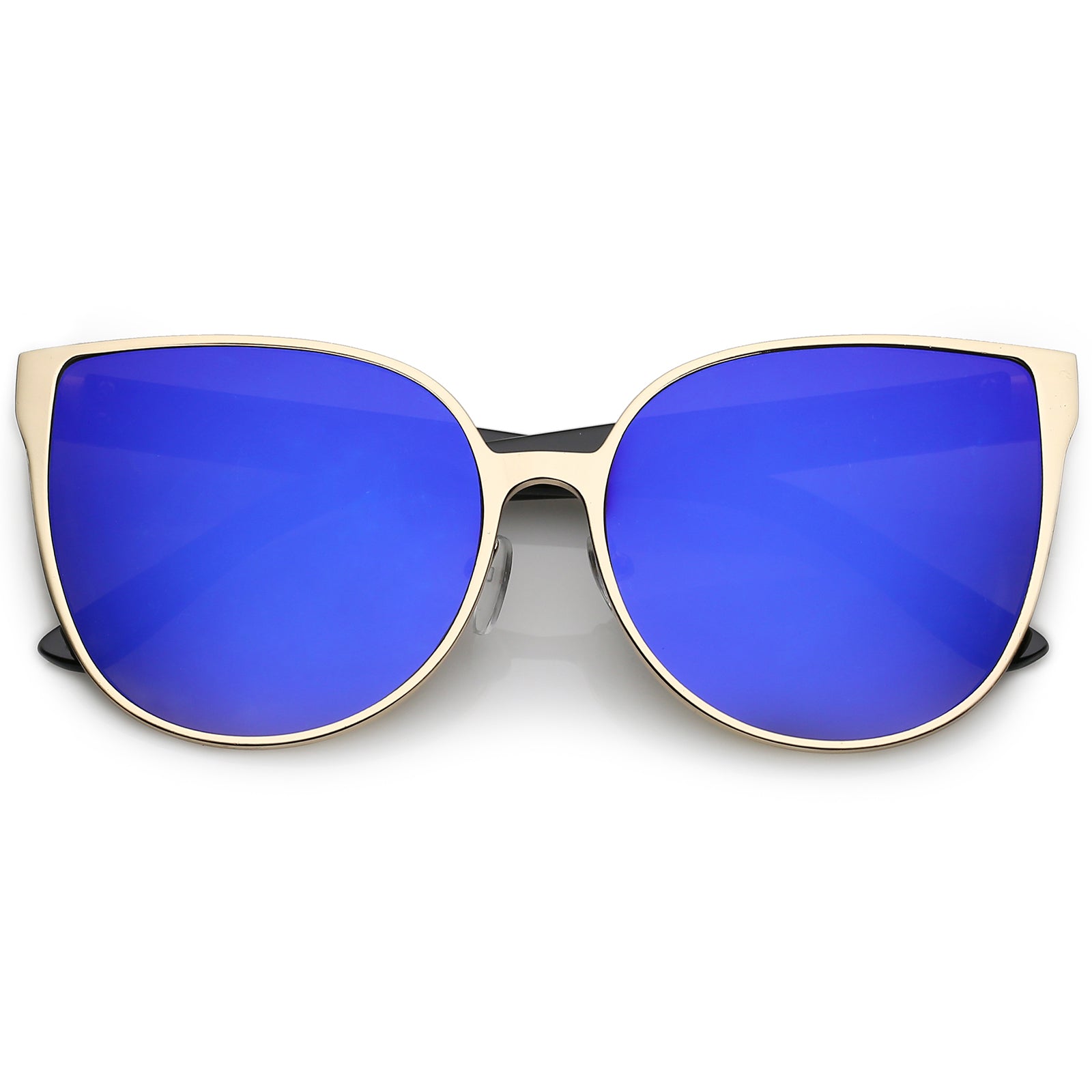 Gold / Blue Mirror
