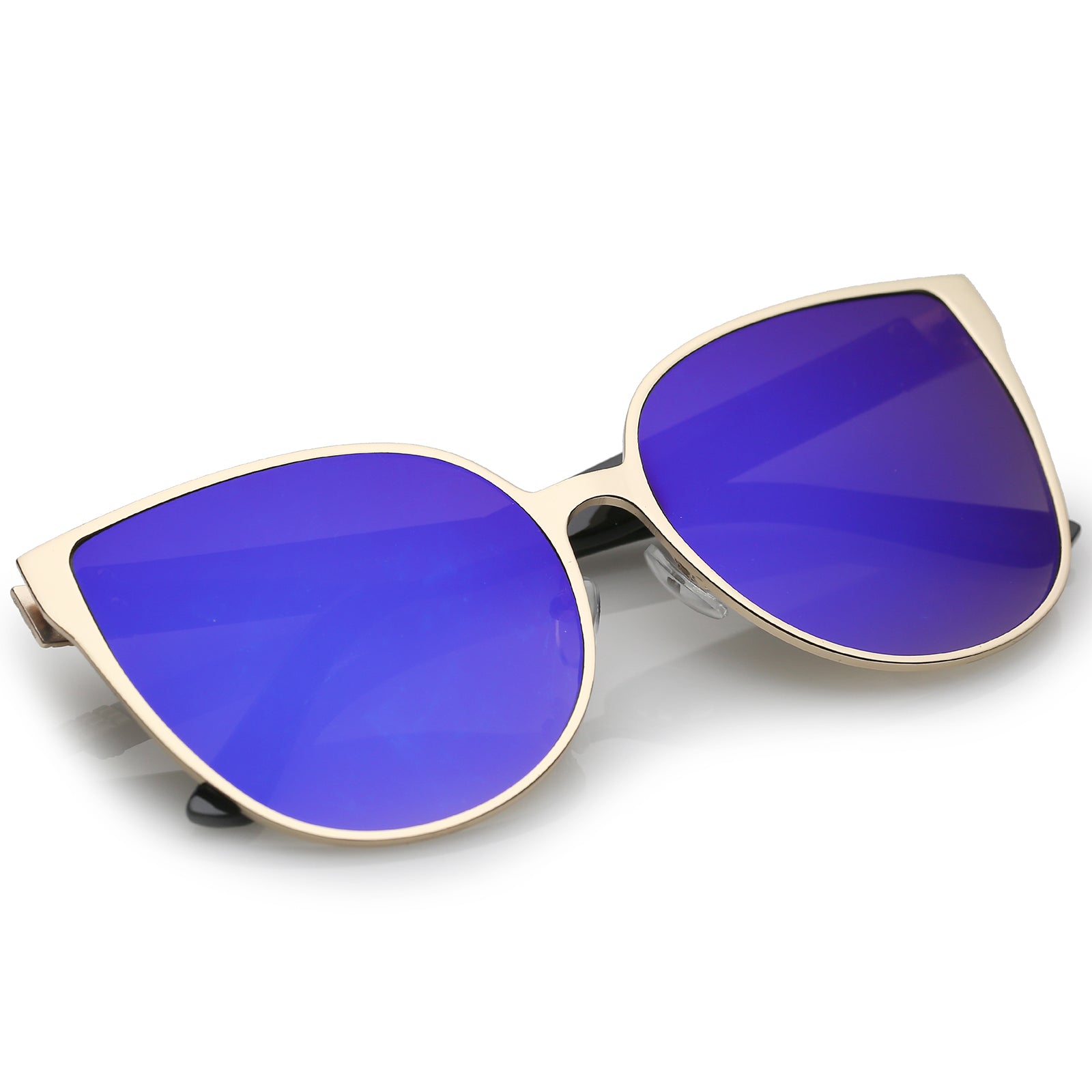 Gold / Blue Mirror