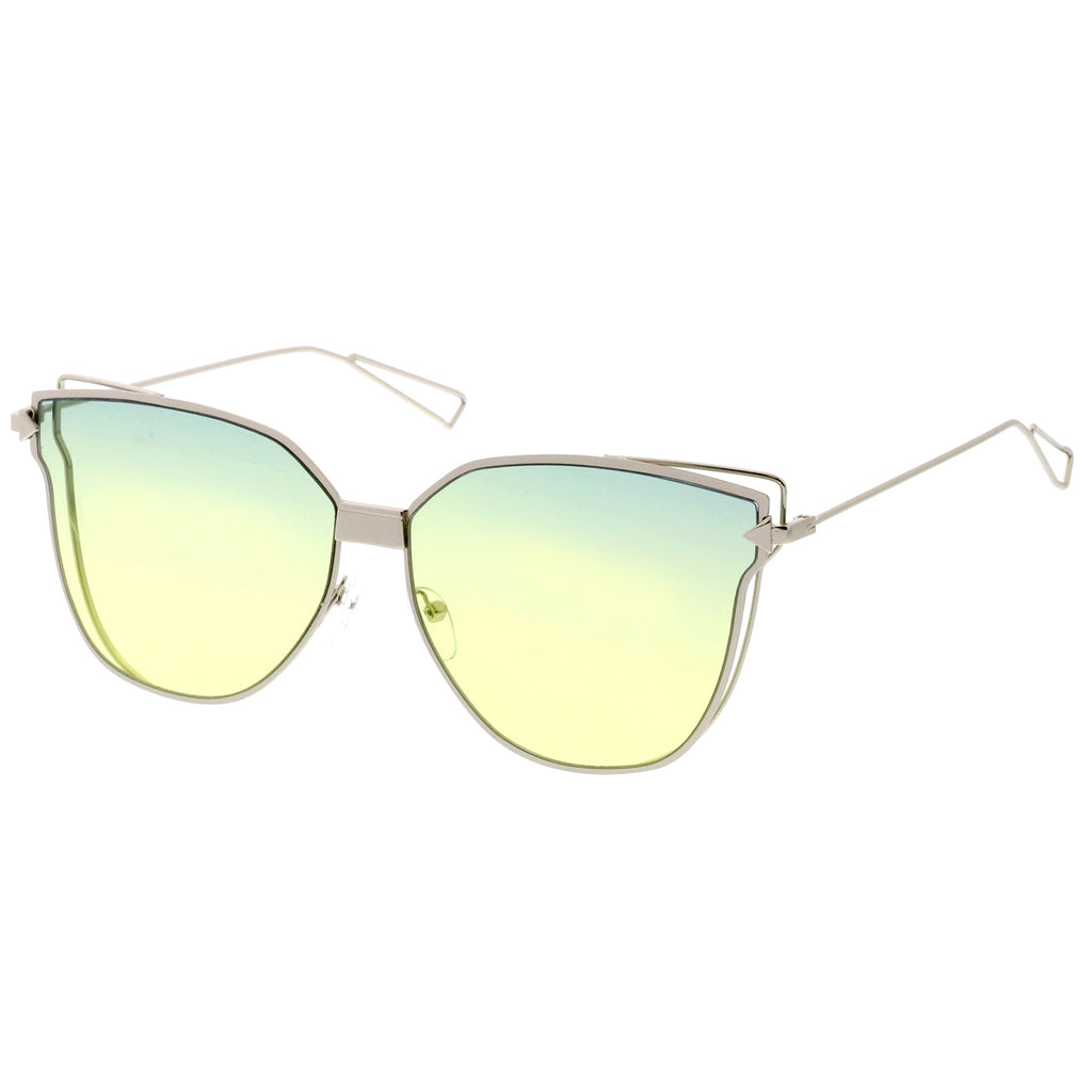 Silver / Green Yellow