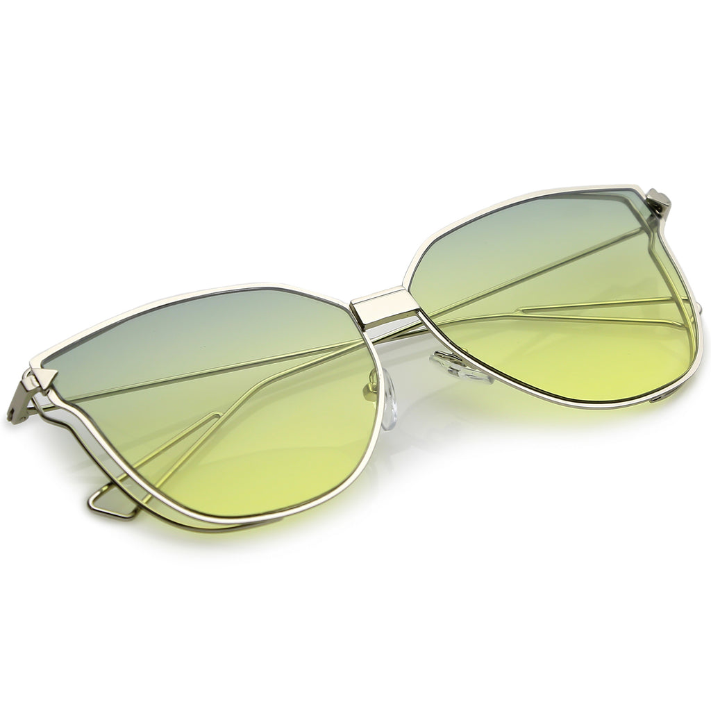 Silver / Green Yellow