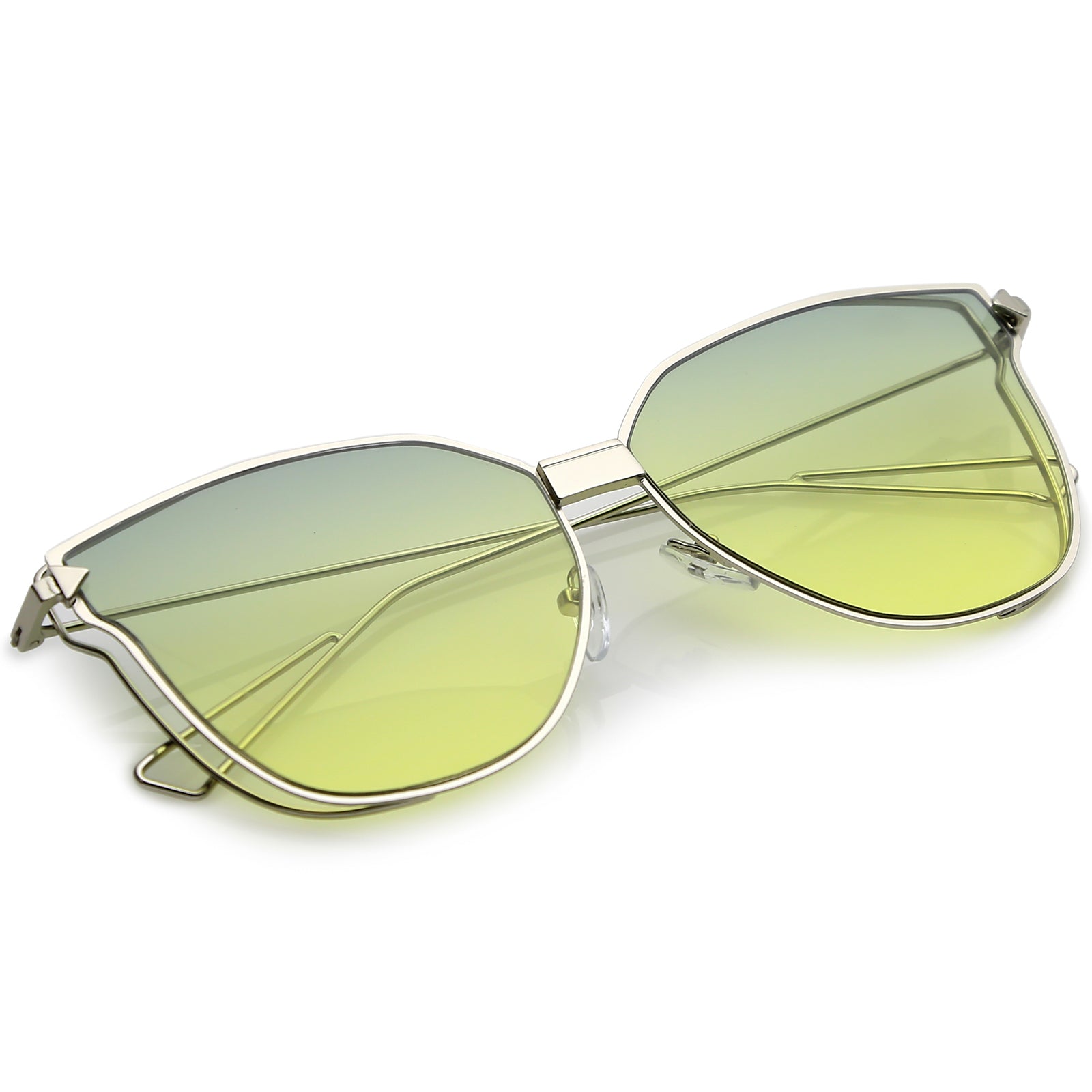 Silver / Green Yellow