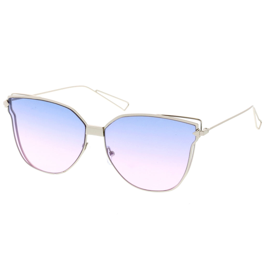 Silver / Blue Pink