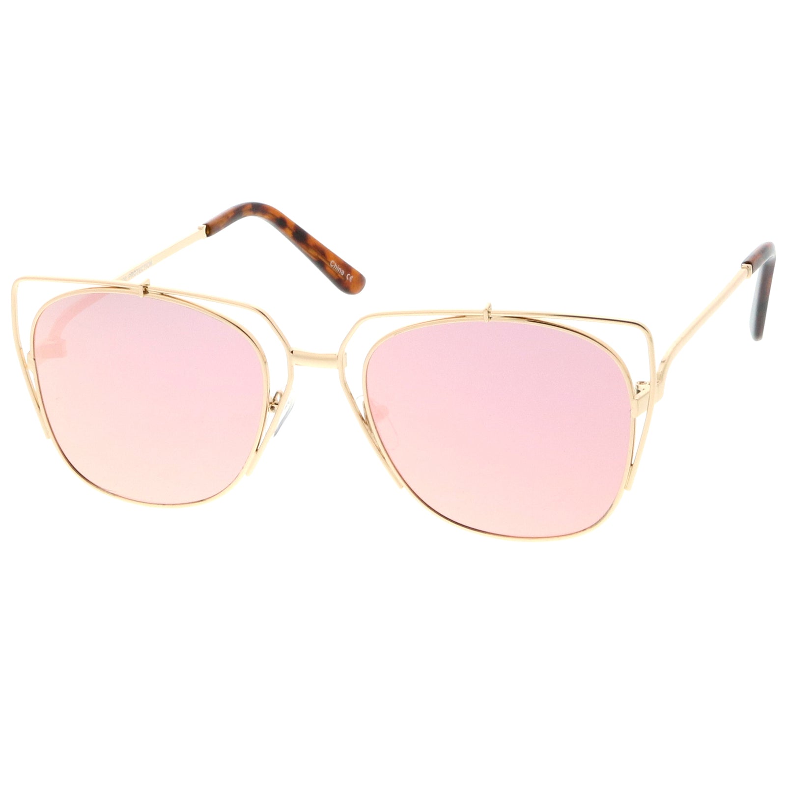 Gold / Pink Mirror