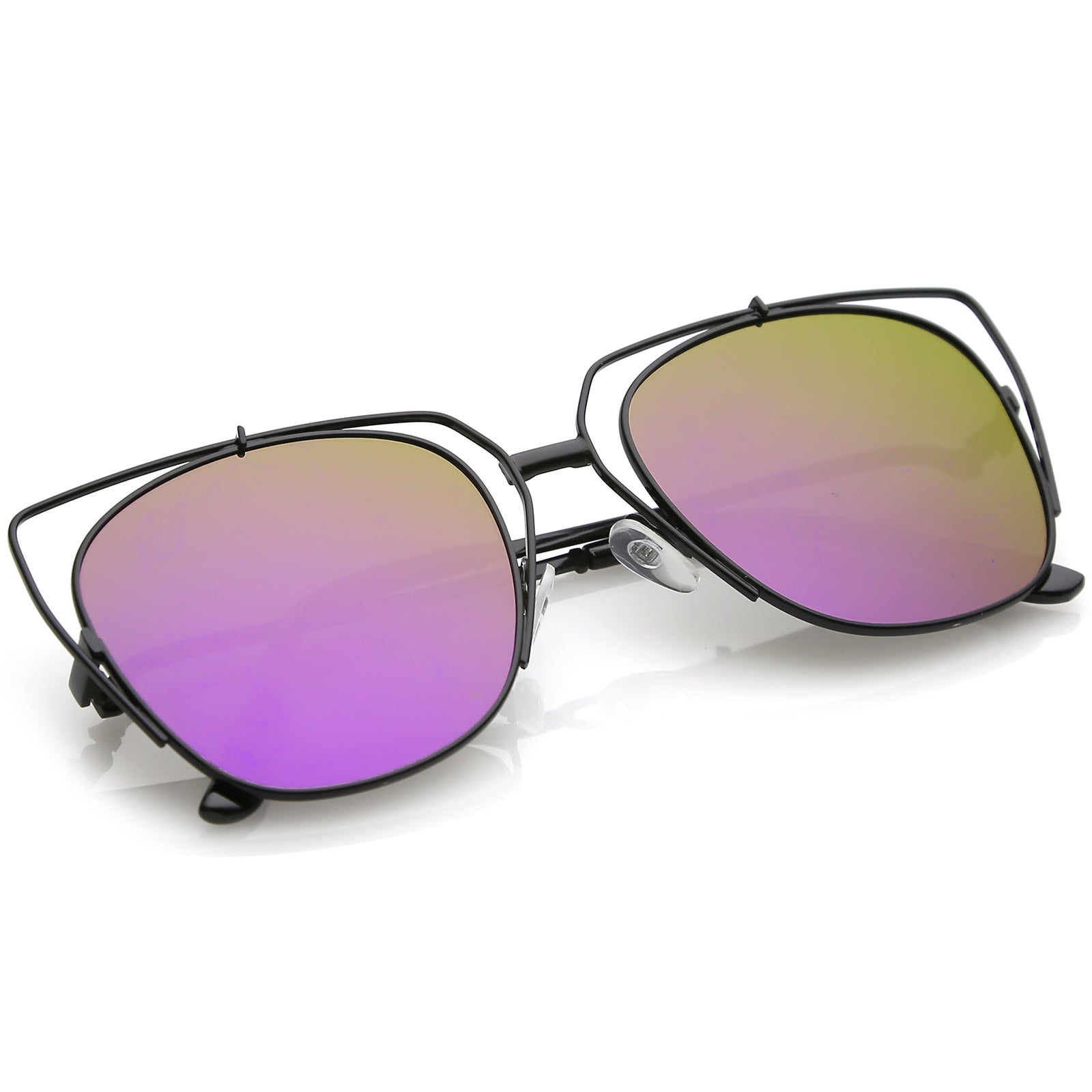Black / Purple Mirror
