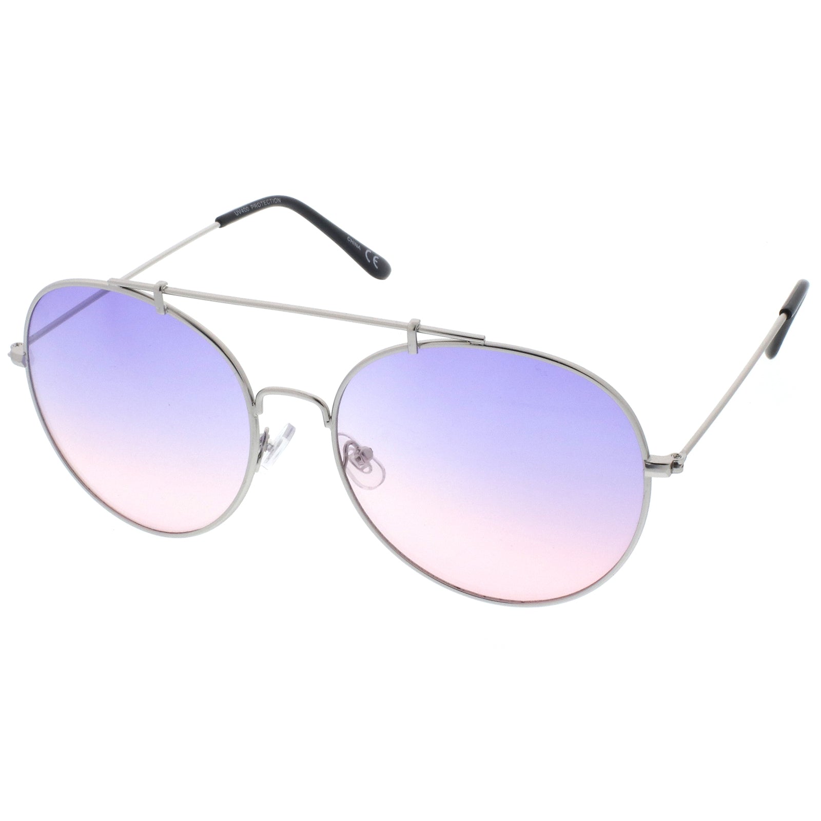 Silver / Purple-Pink