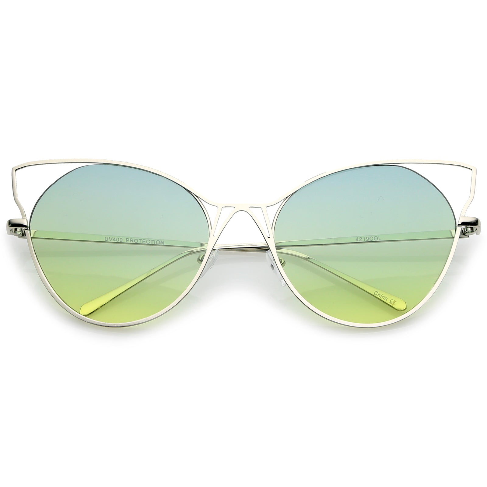 Silver / Green-Yellow