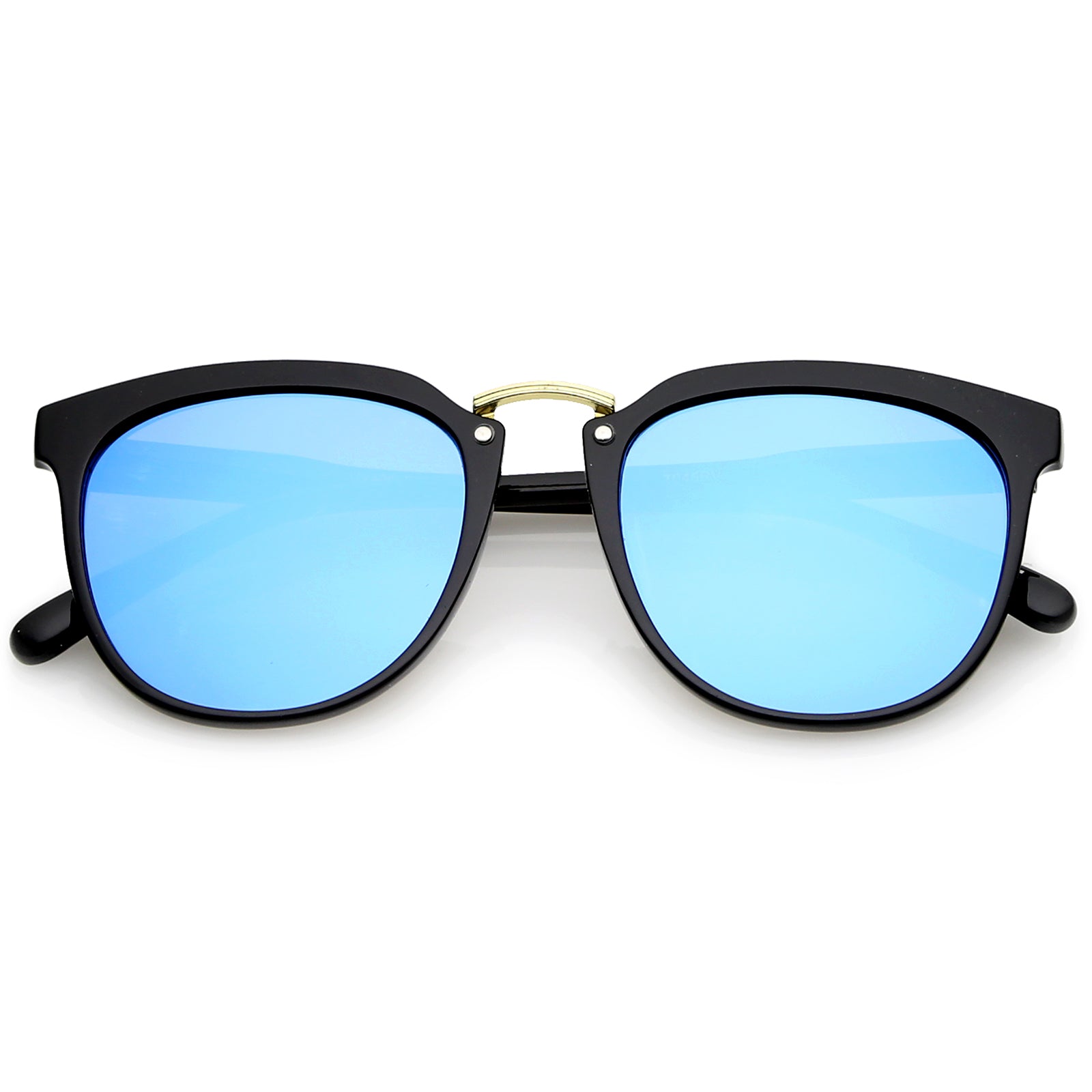 Black-Gold / Blue Mirror