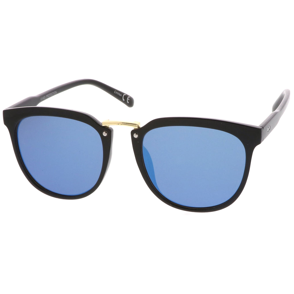 Black-Gold / Blue Mirror