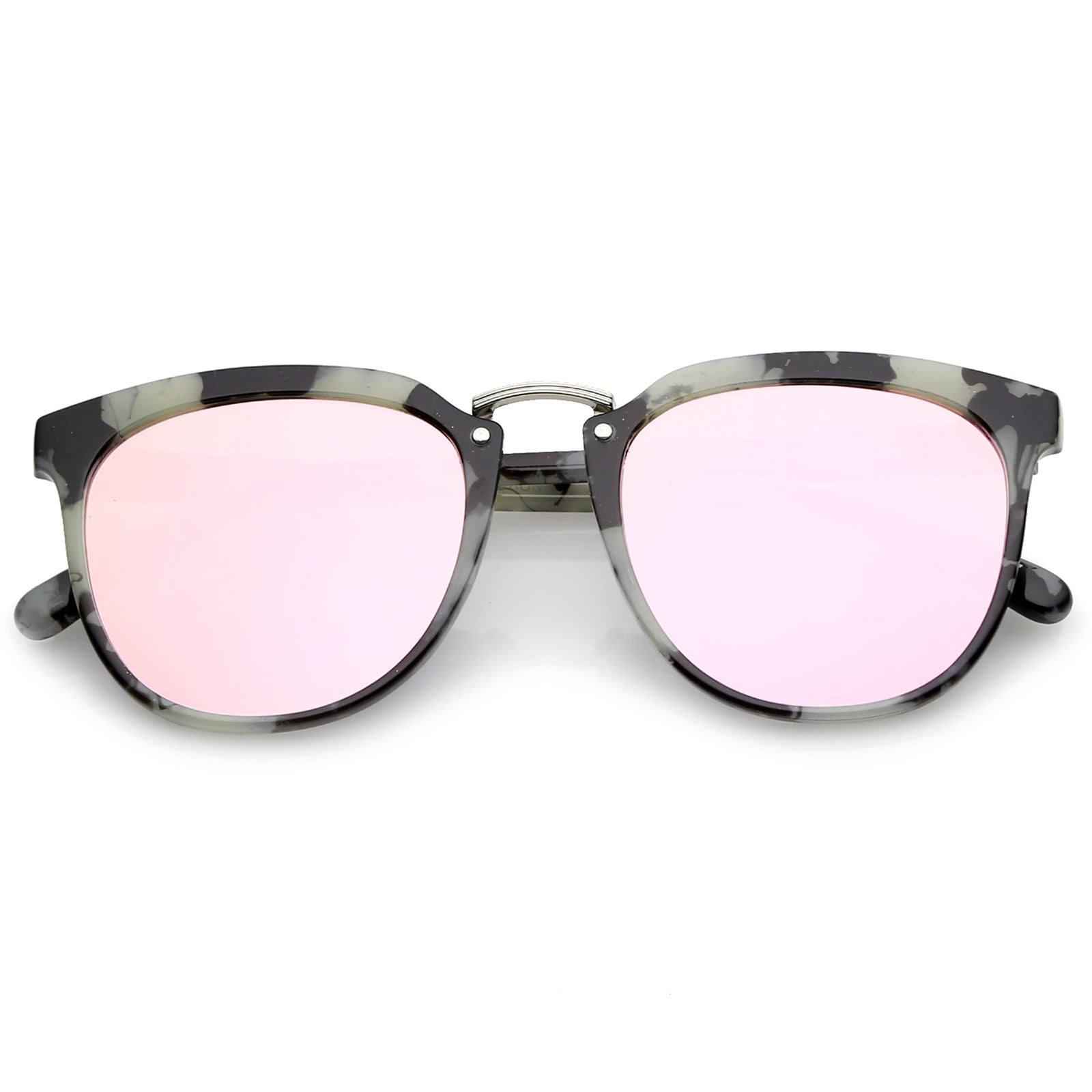 Black-White Marble / Pink Mirror