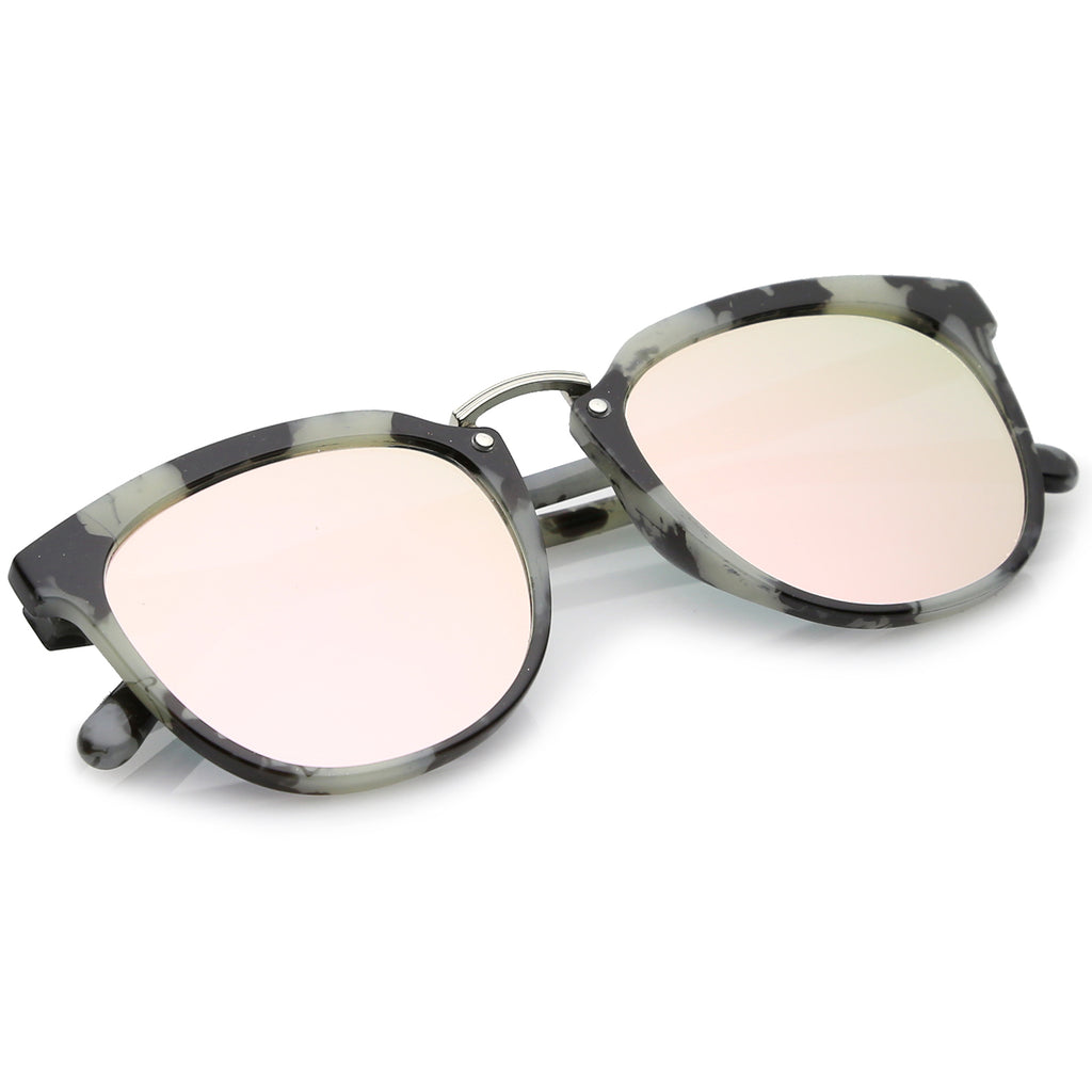 Black-White Marble / Pink Mirror
