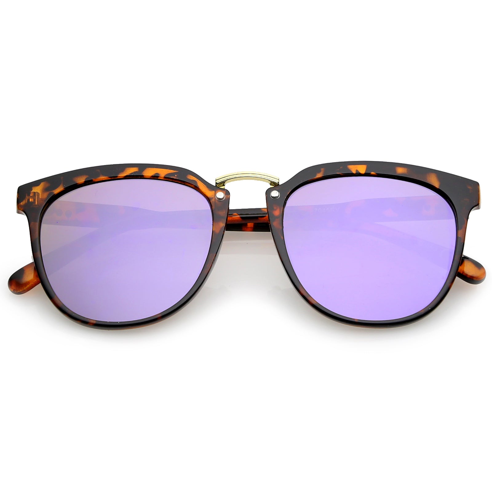 Tortoise-Gold / Purple Mirror