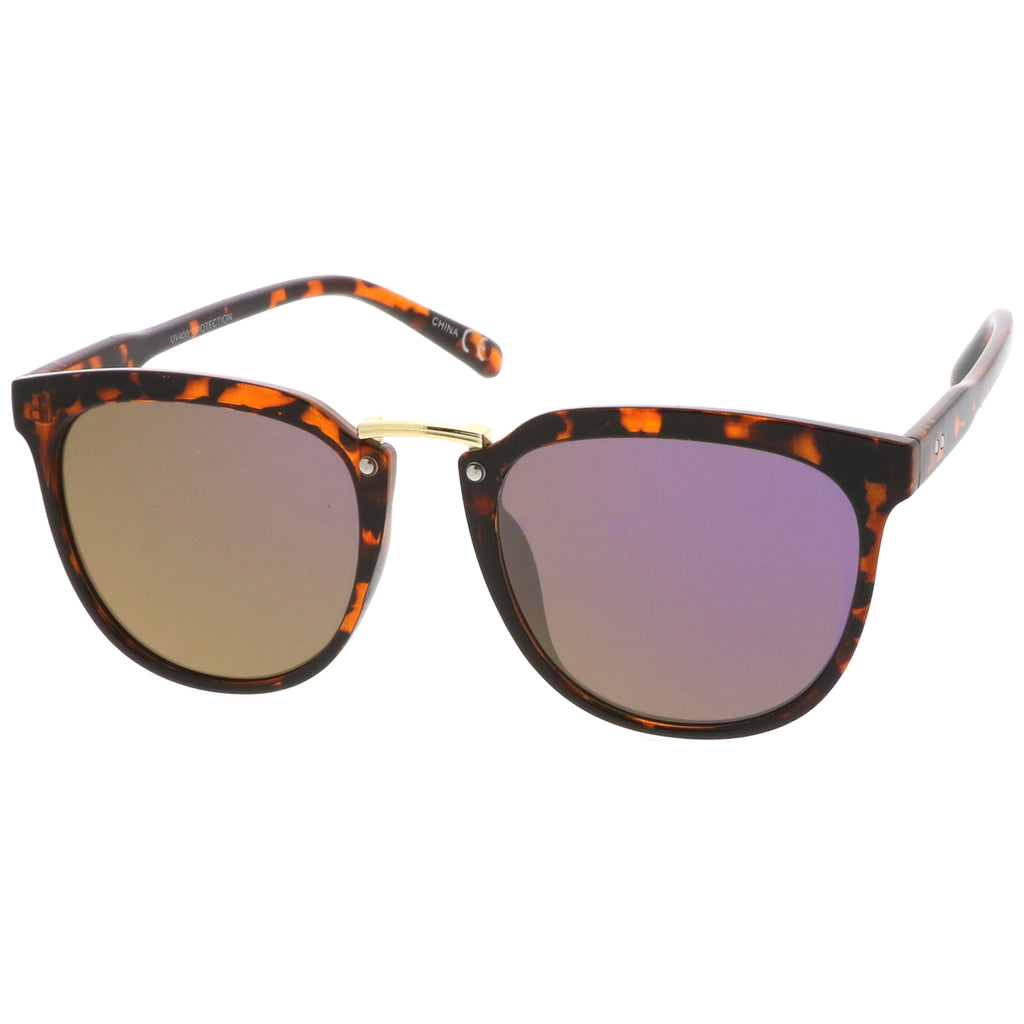 Tortoise-Gold / Purple Mirror