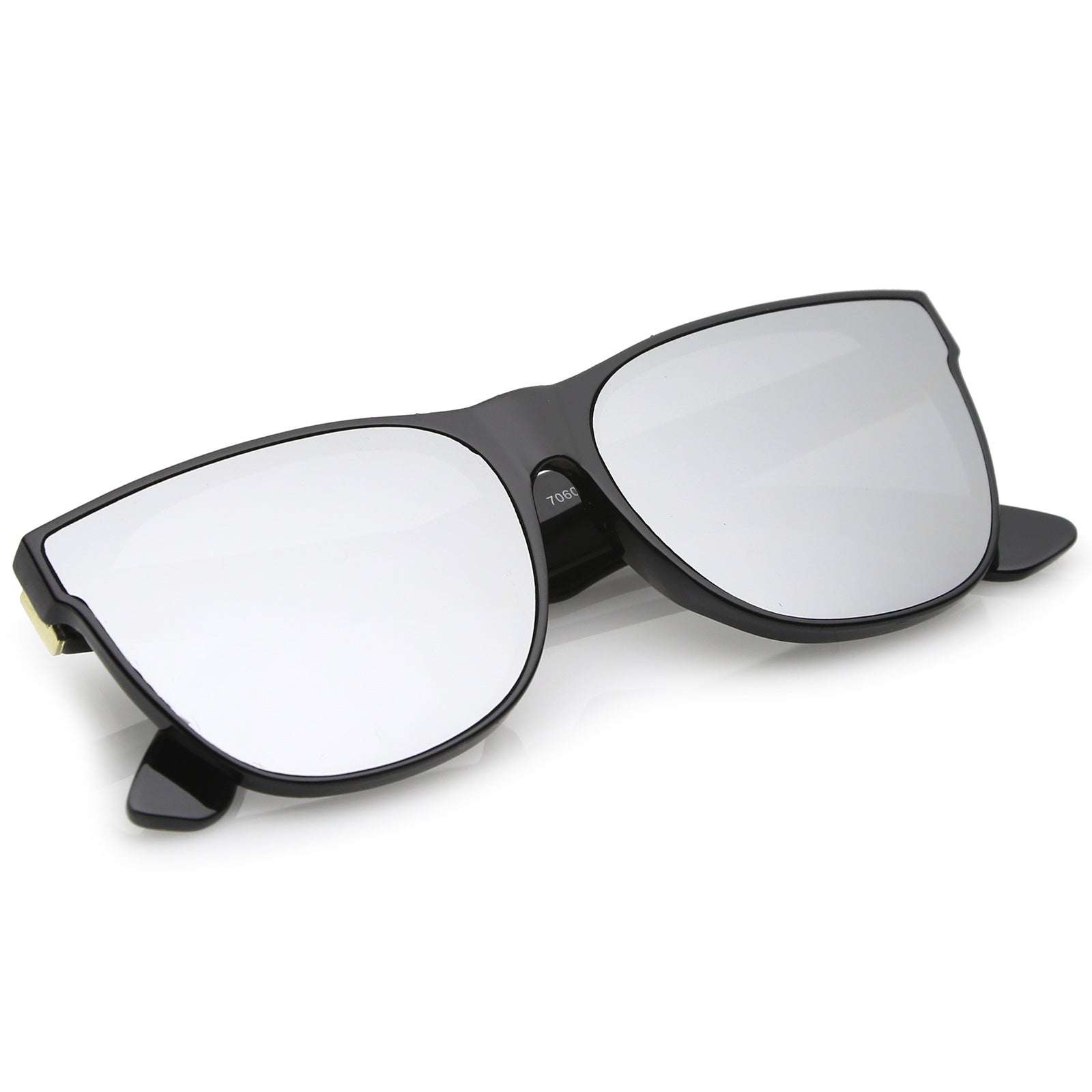 Black / Silver Mirror