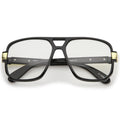 Shiny Black-Gold / Clear