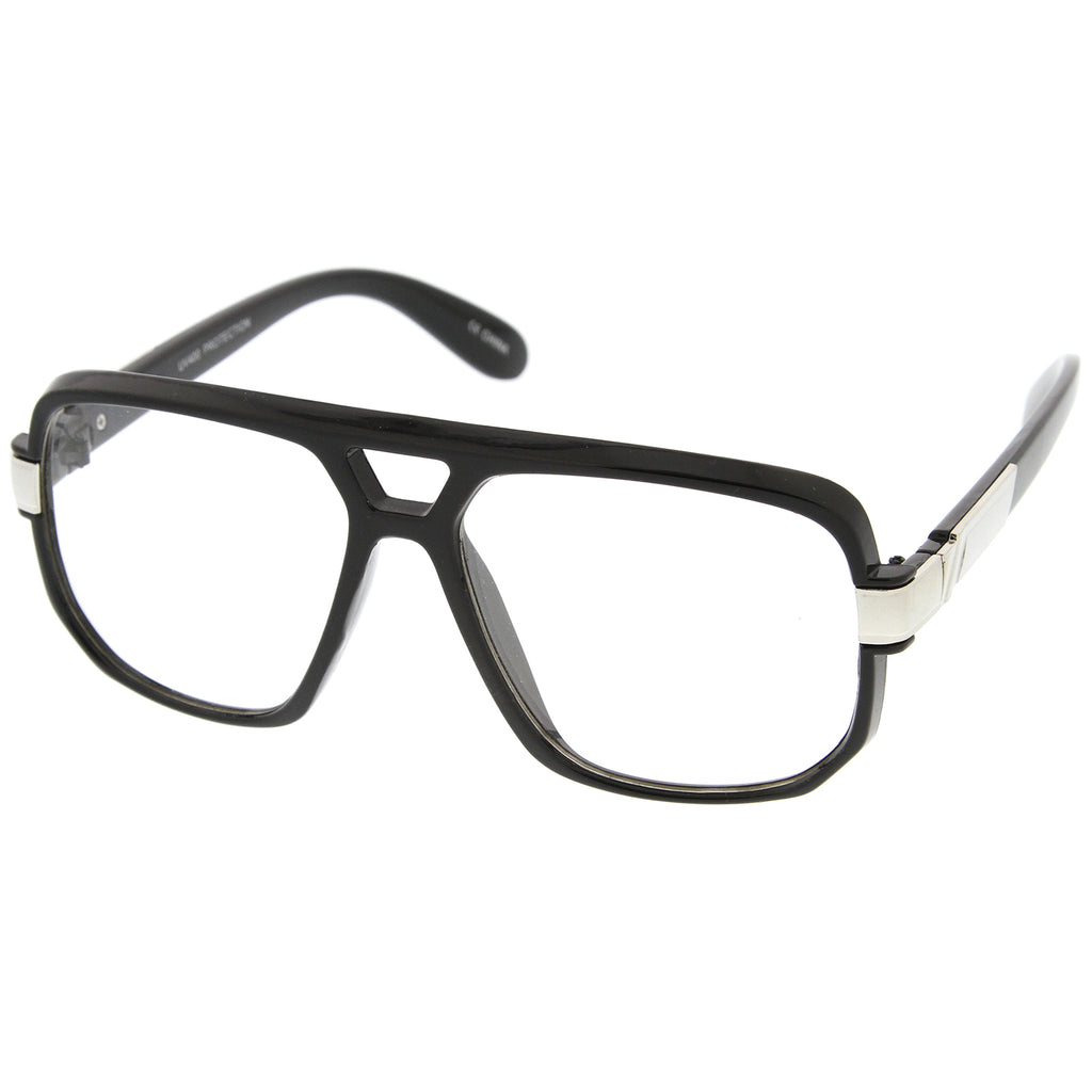Black-Silver / Clear