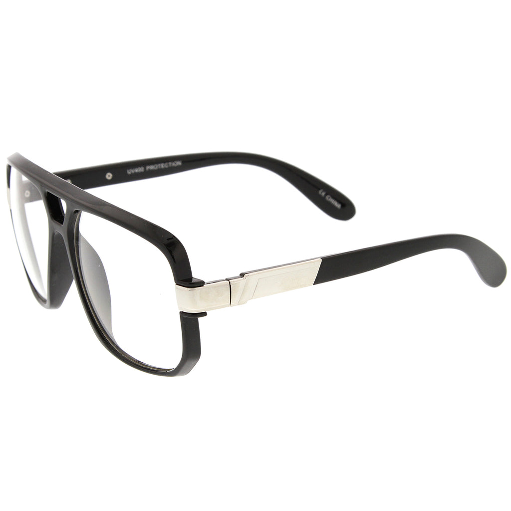 Black-Silver / Clear
