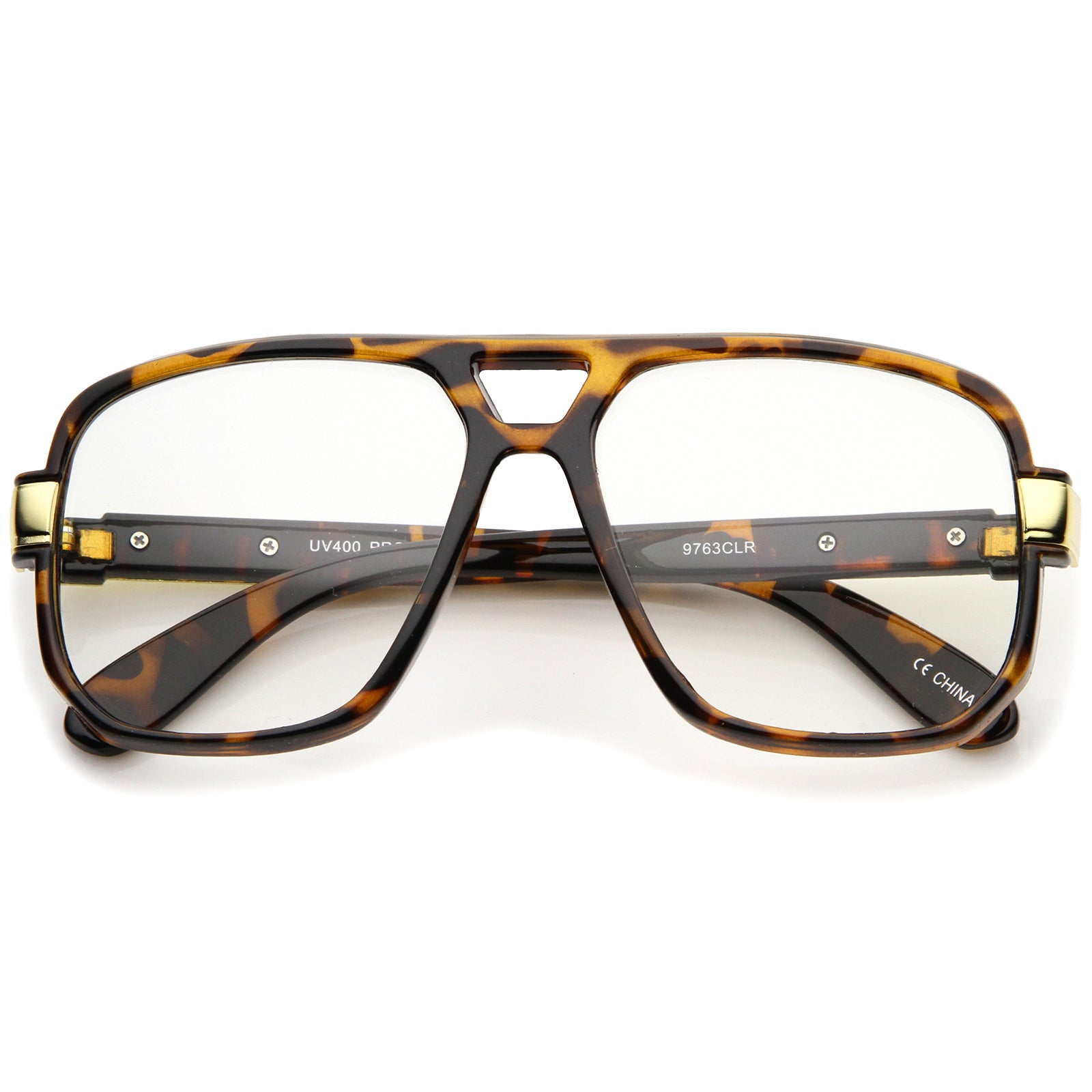 Tortoise-Gold / Clear