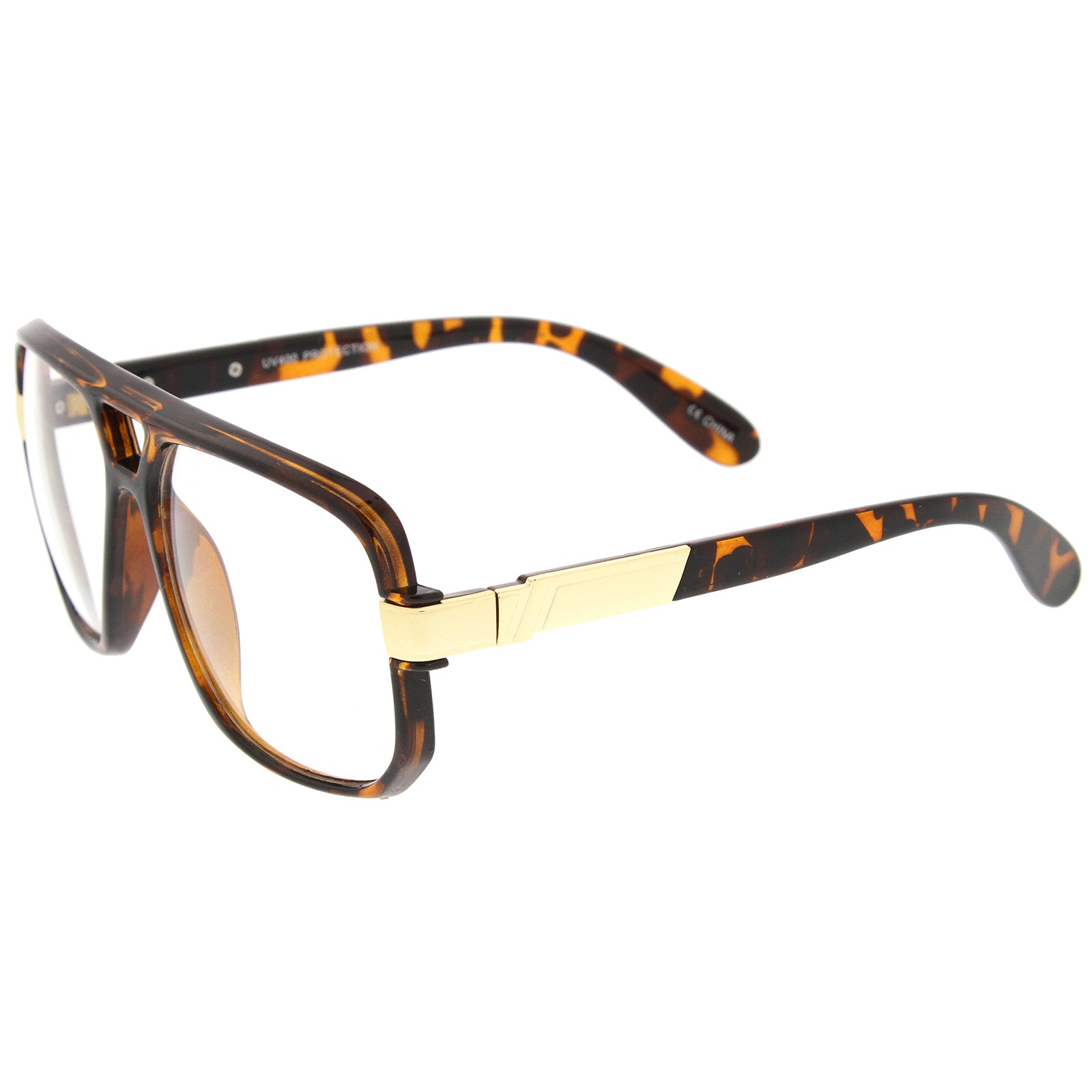 Tortoise-Gold / Clear