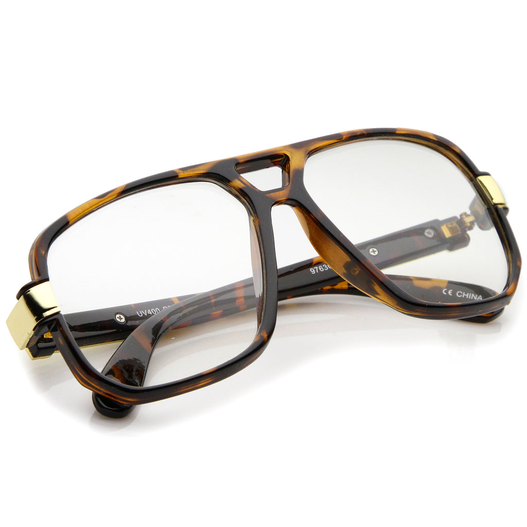 Tortoise-Gold / Clear