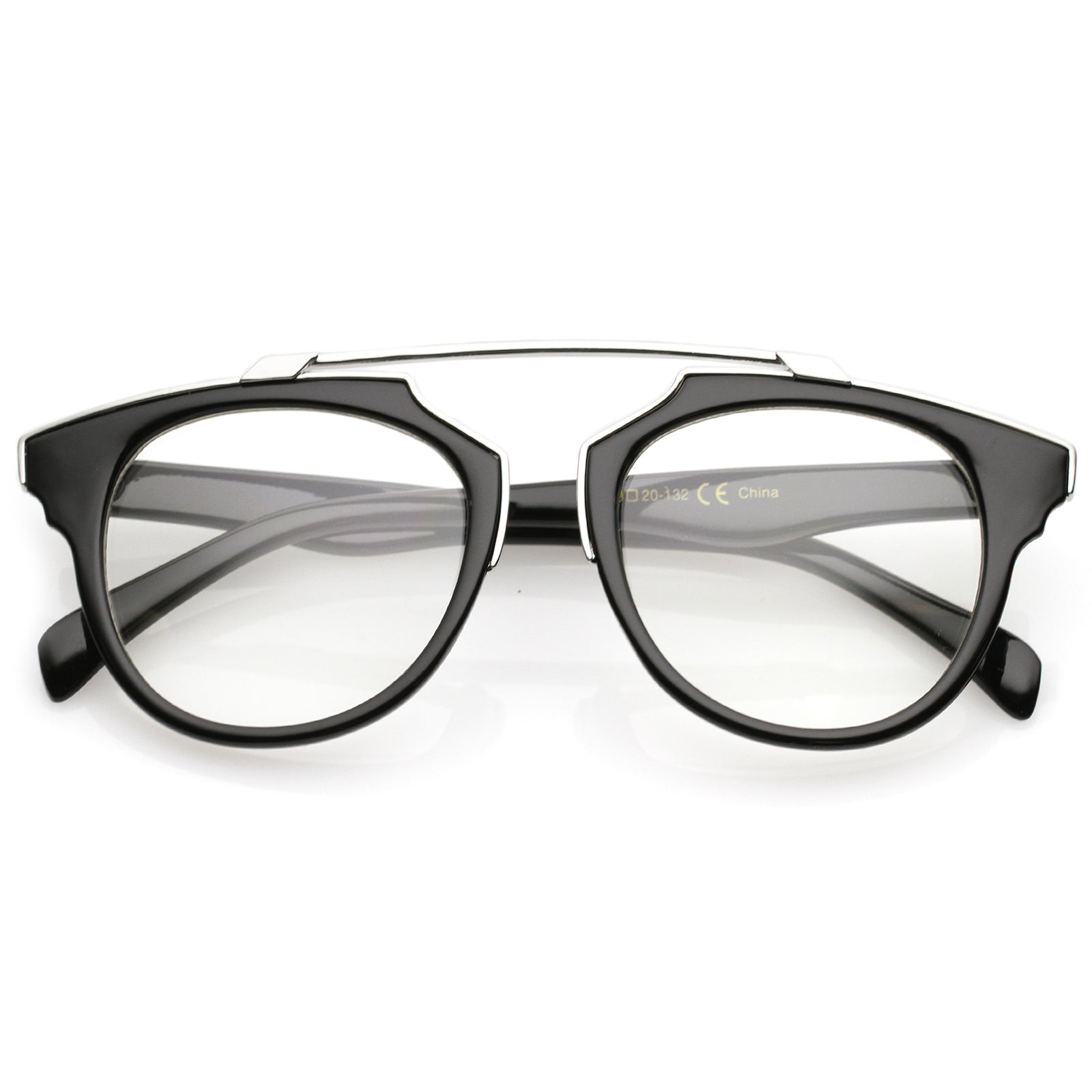 Black-Silver / Clear