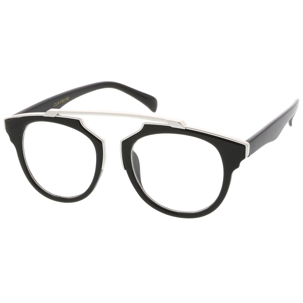 Black-Silver / Clear