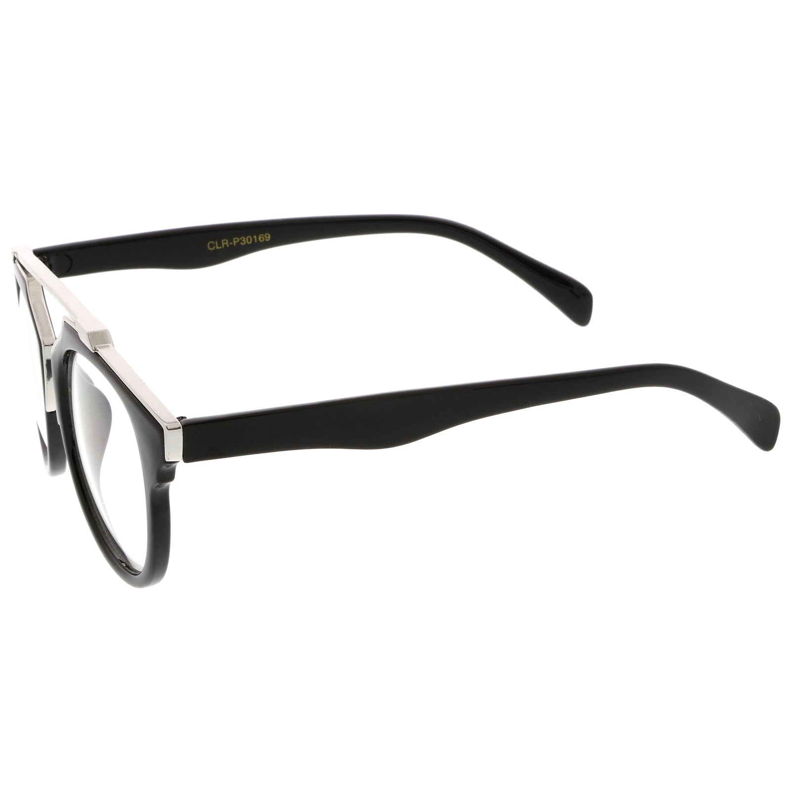 Black-Silver / Clear