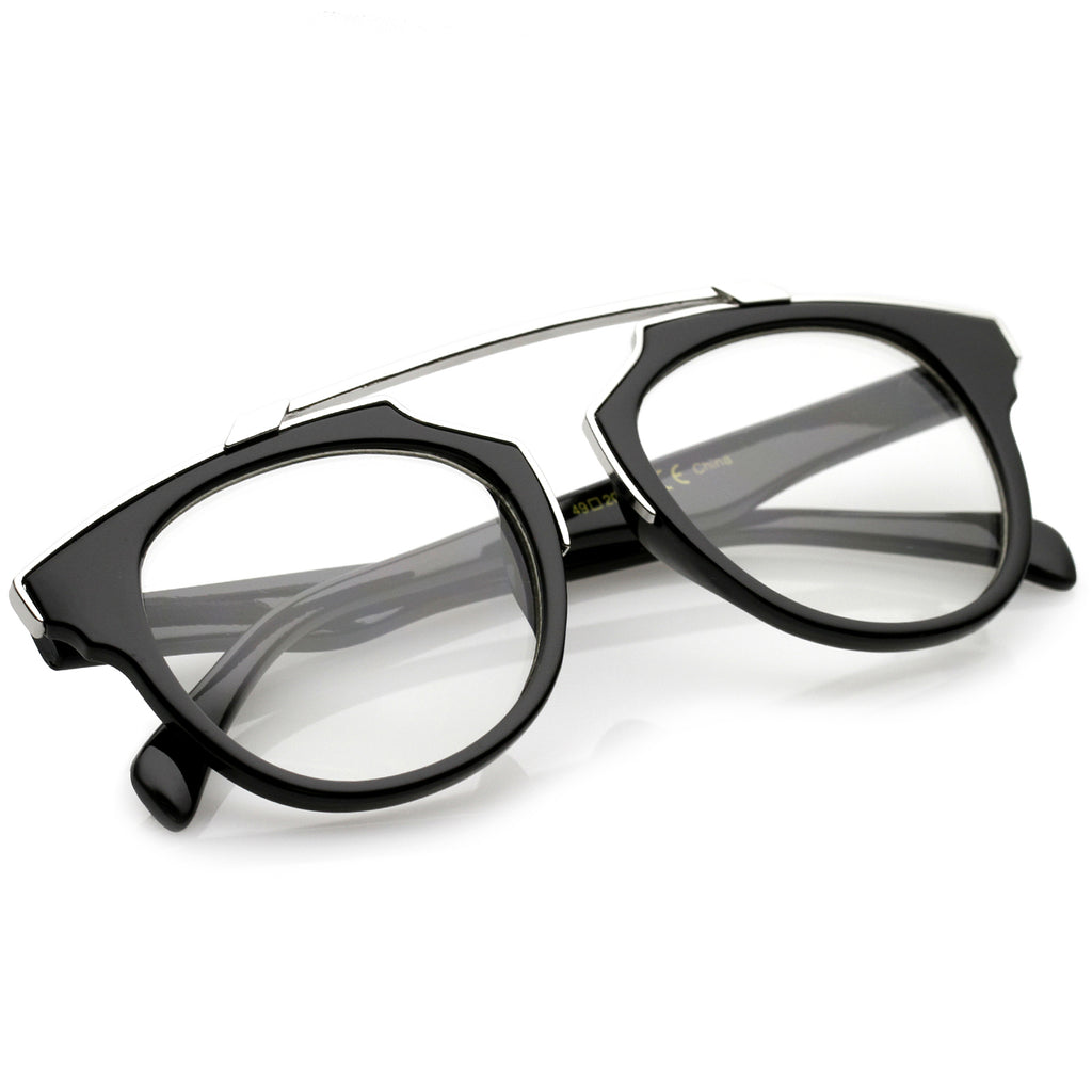 Black-Silver / Clear