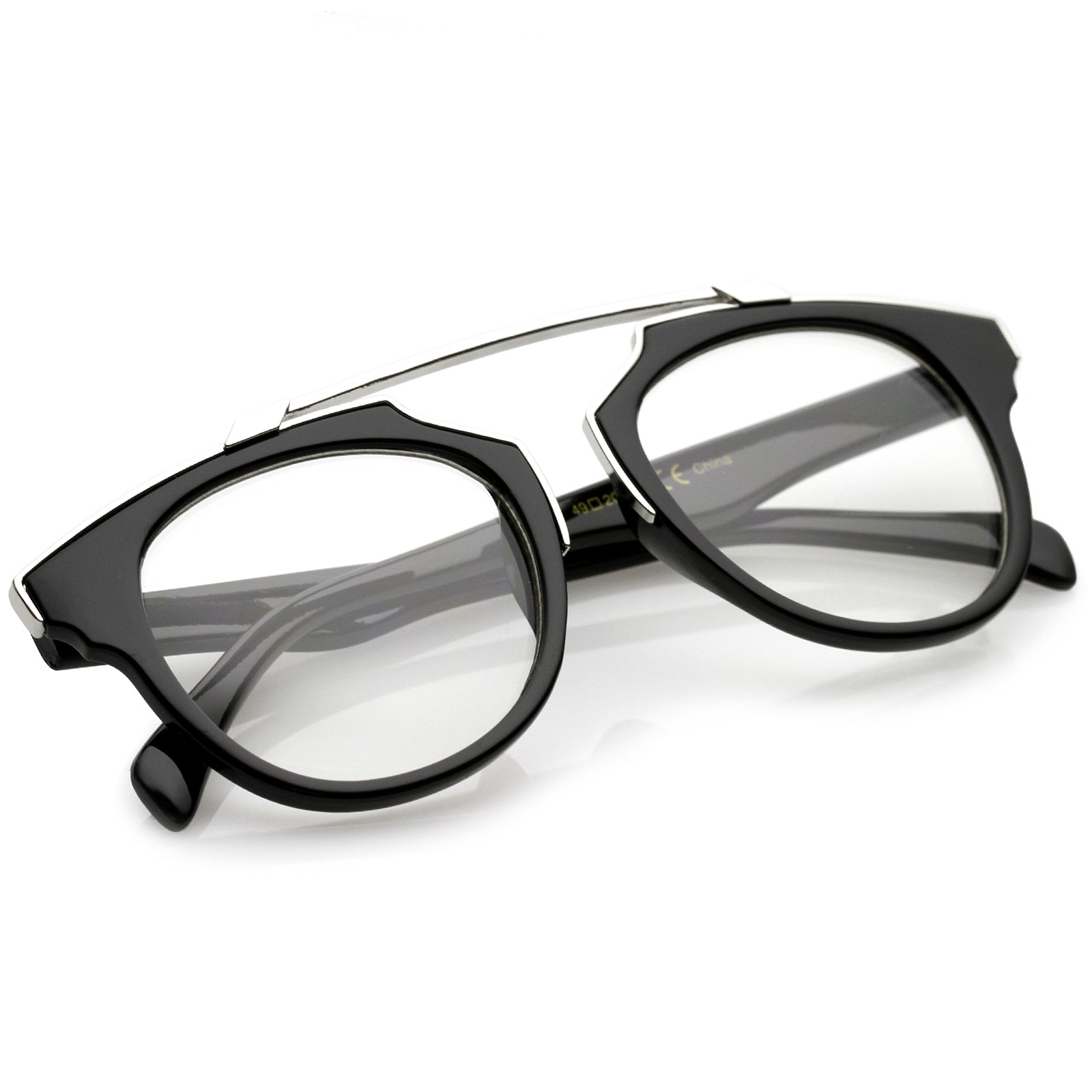Black-Silver / Clear
