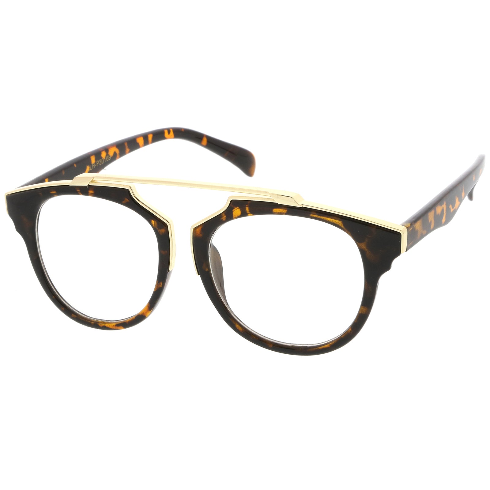 Tortoise-Gold / Clear