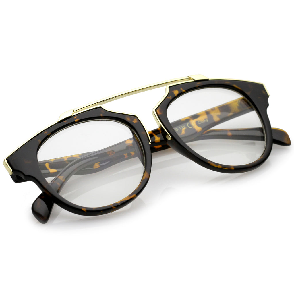 Tortoise-Gold / Clear