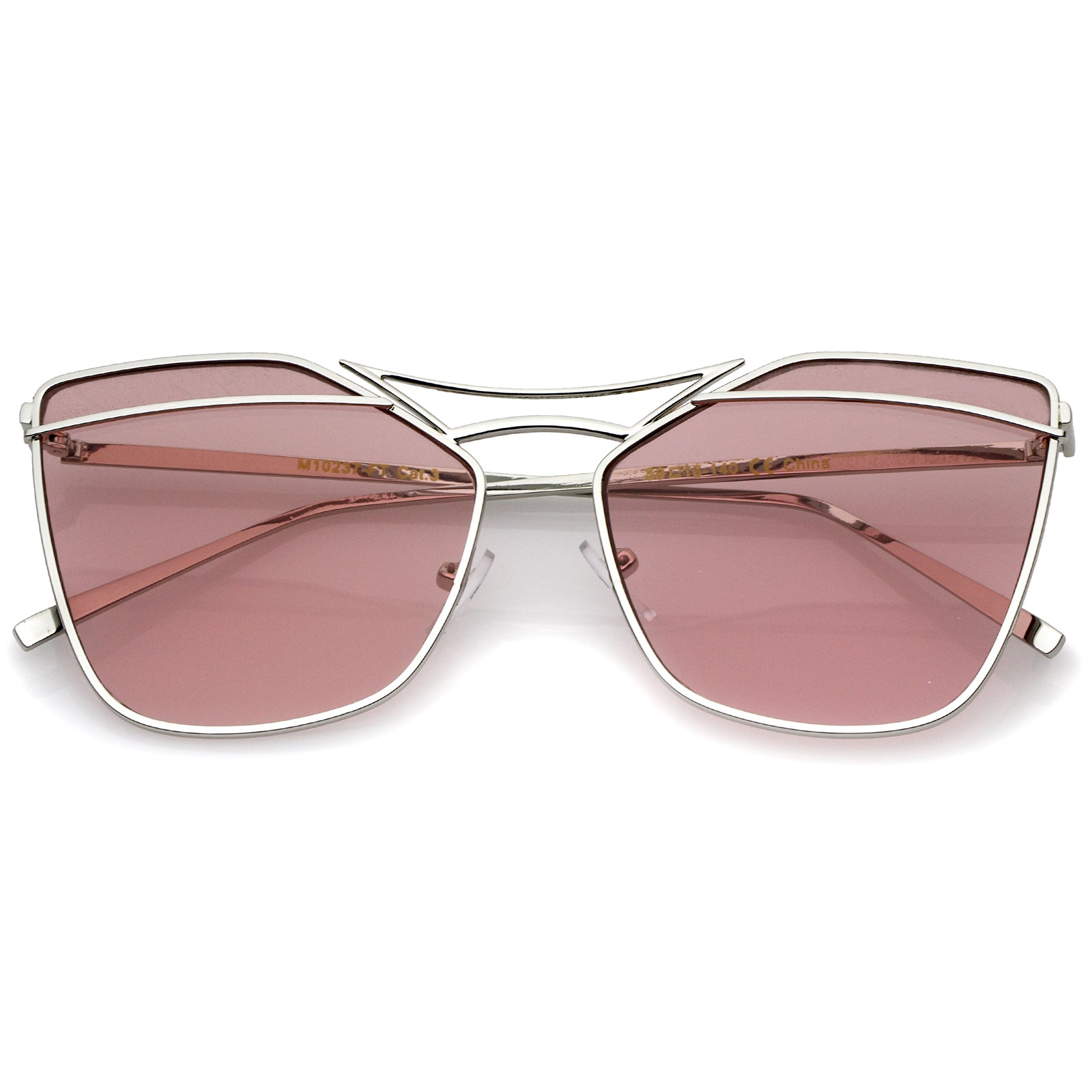 Silver / Pink Mirror