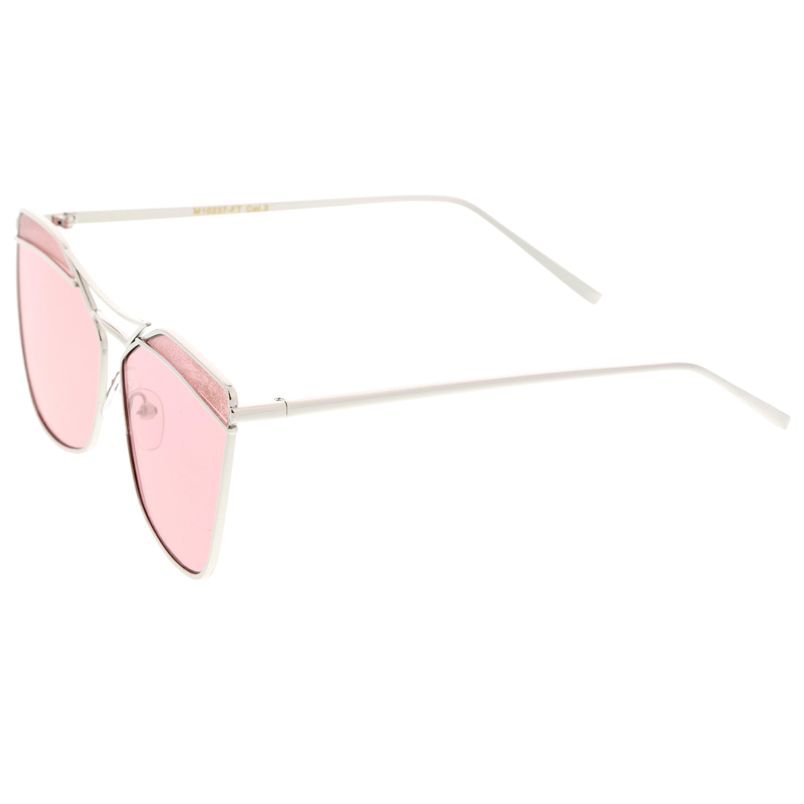 Silver / Pink Mirror