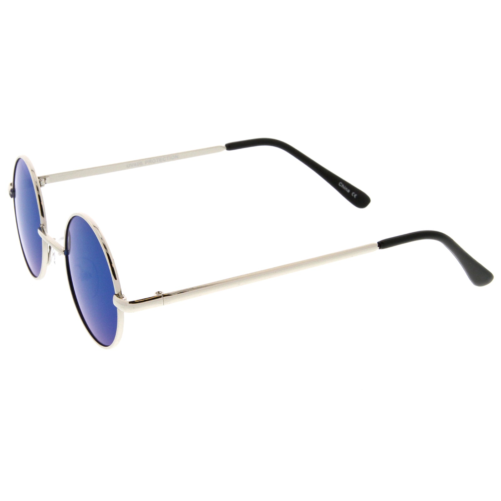 Silver / Blue Mirror