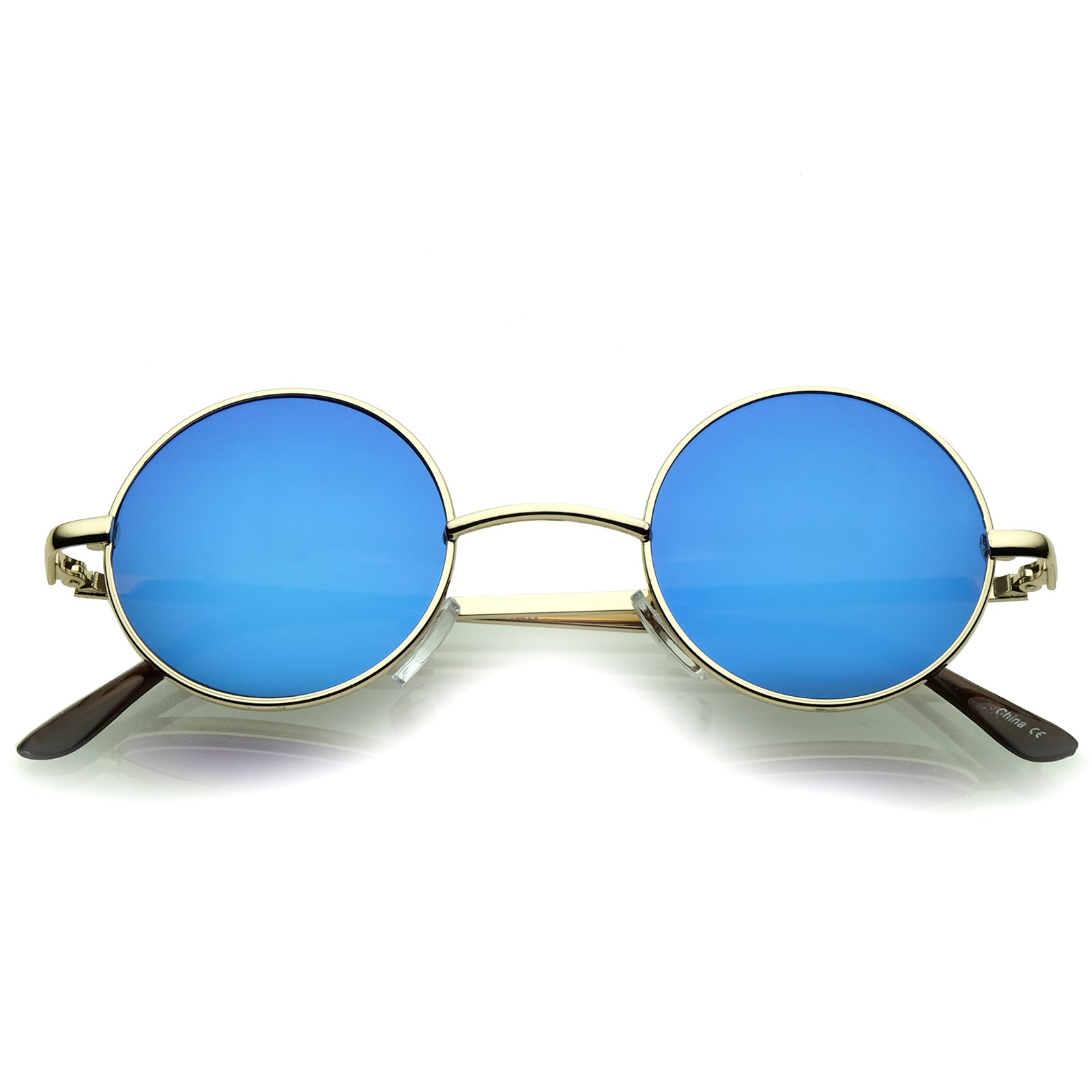 Gold / Blue Mirror