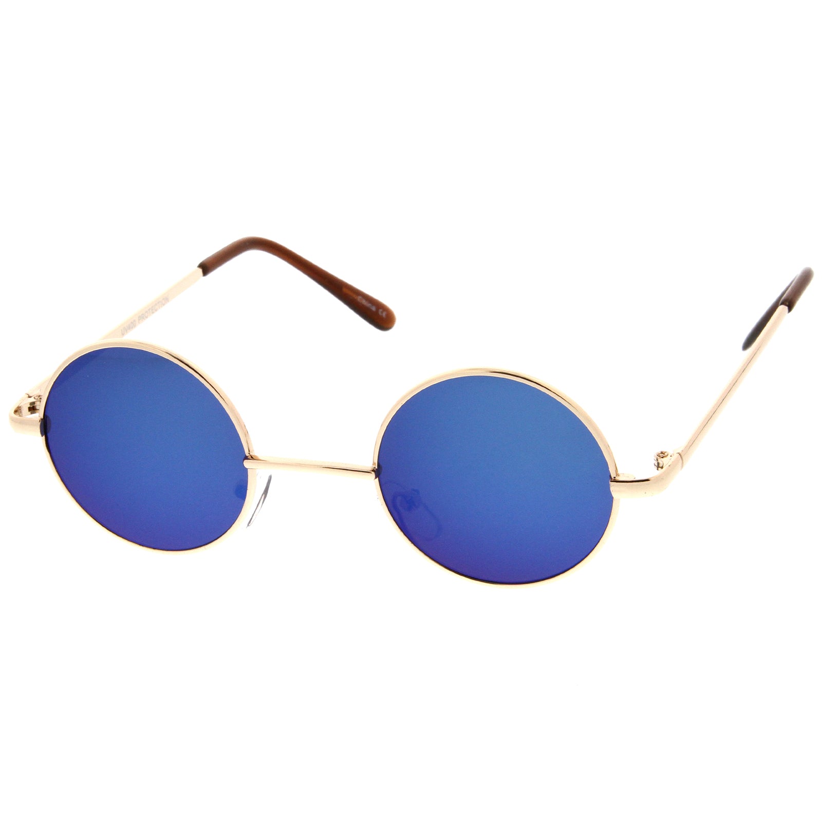 Gold / Blue Mirror