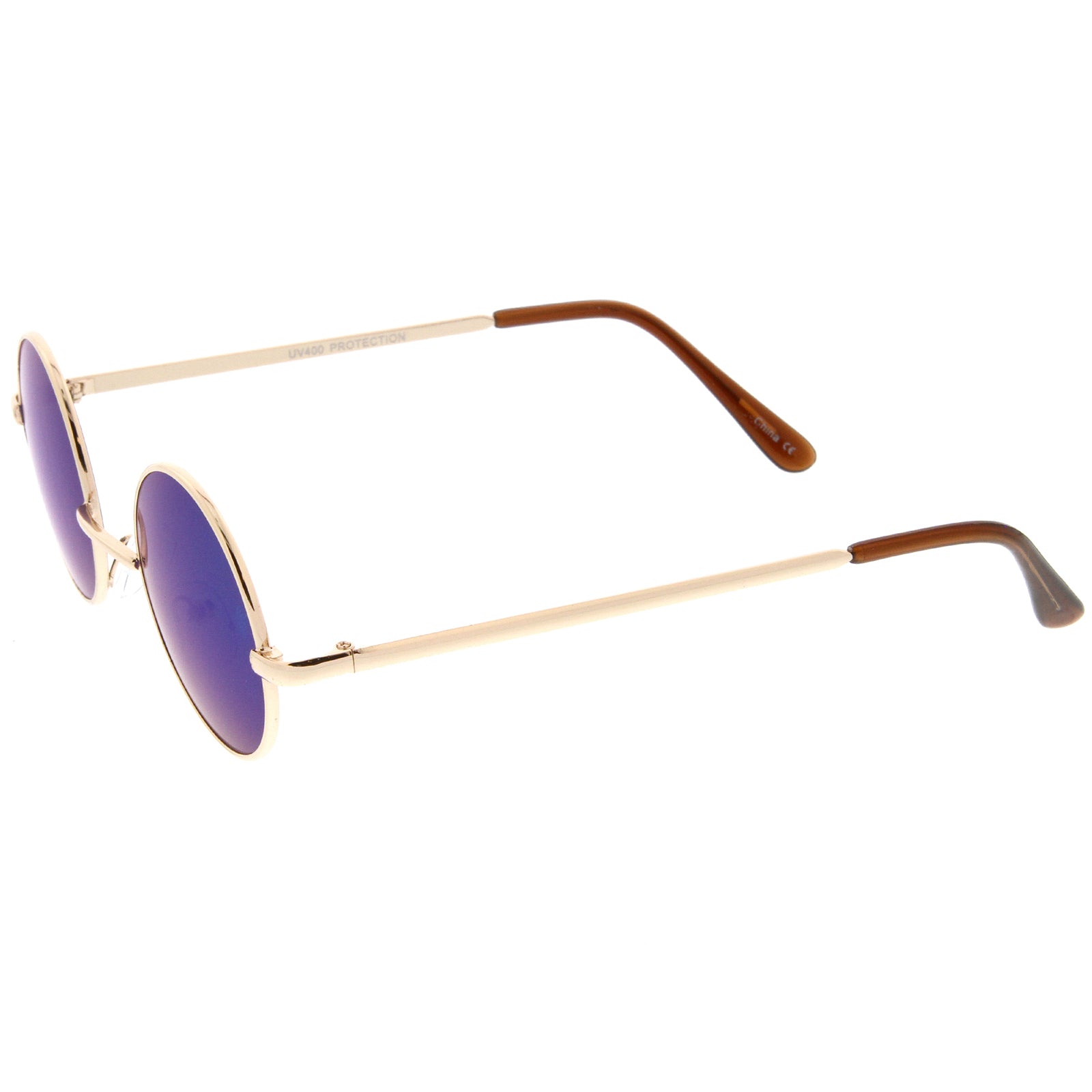 Gold / Blue Mirror