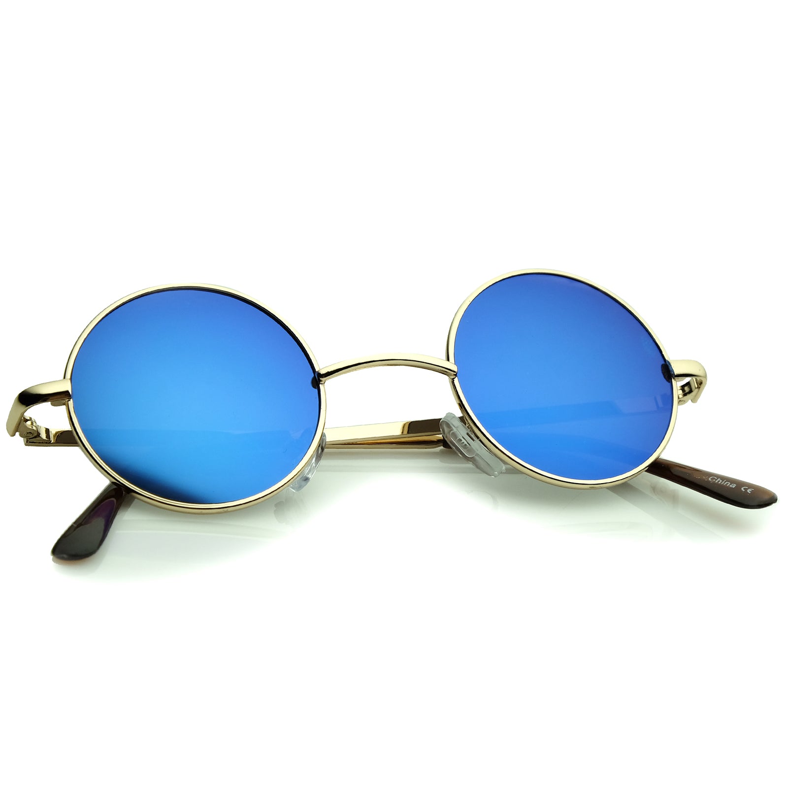 Gold / Blue Mirror