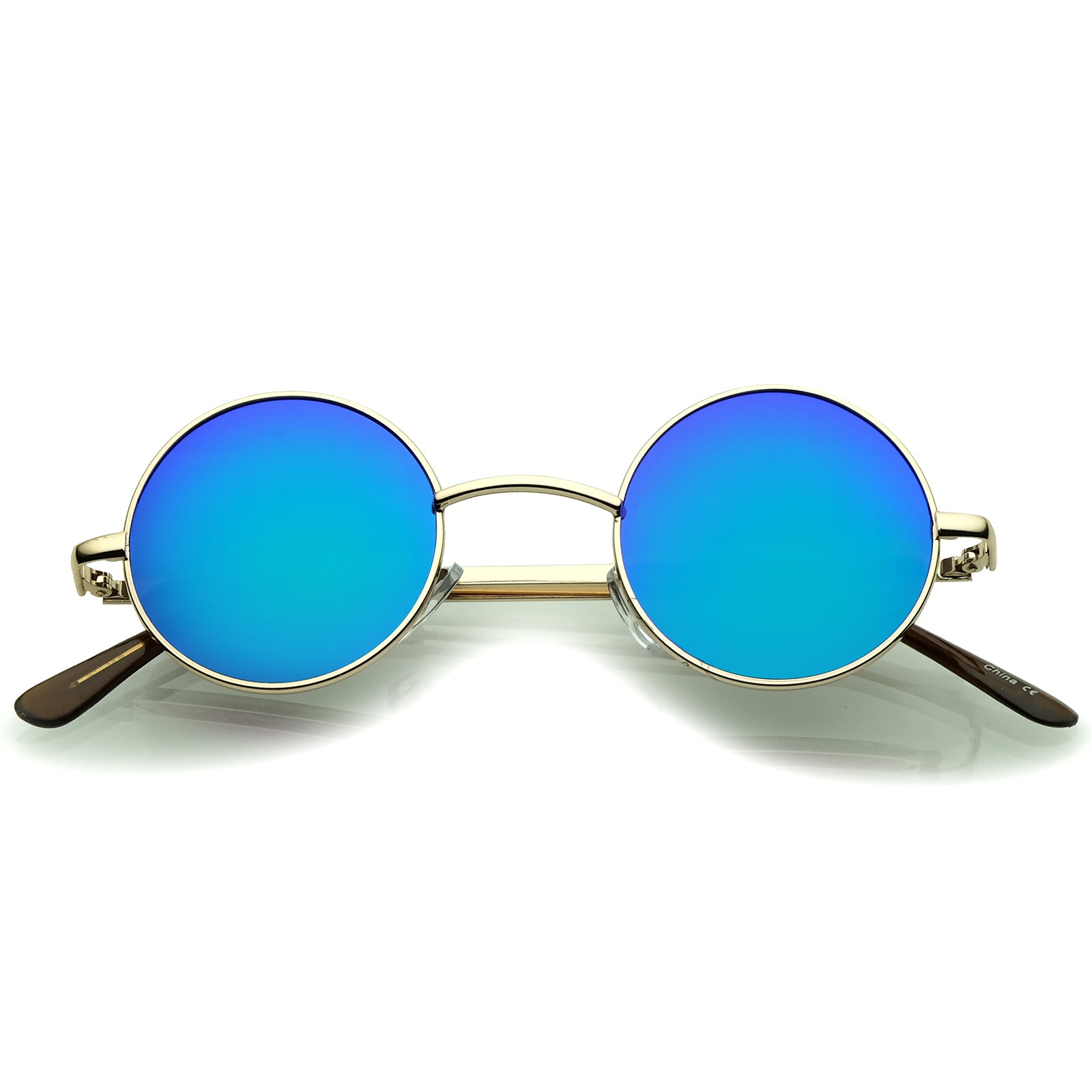 Gold / Green-Blue Mirror