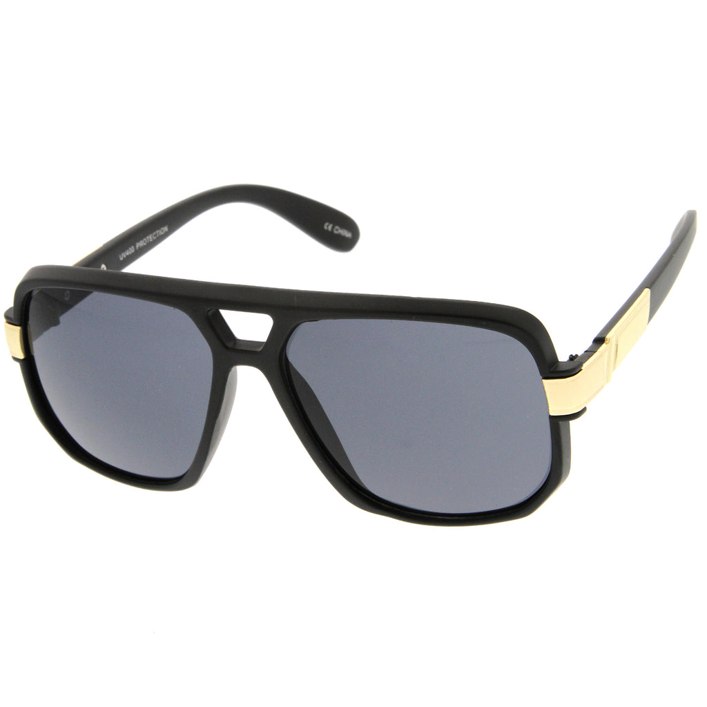 Matte Black-Gold / Smoke