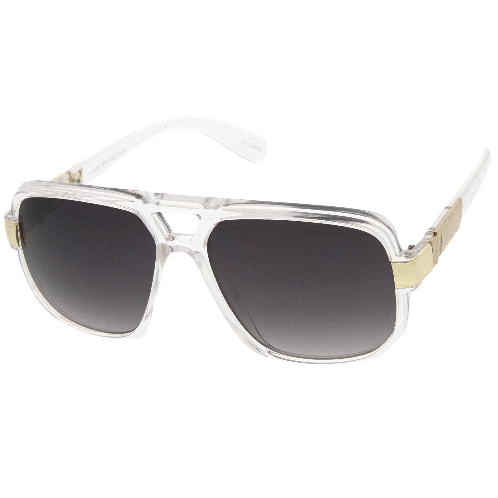 Clear-Gold / Lavender