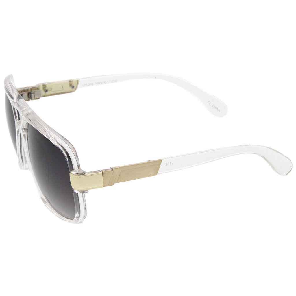 Clear-Gold / Lavender