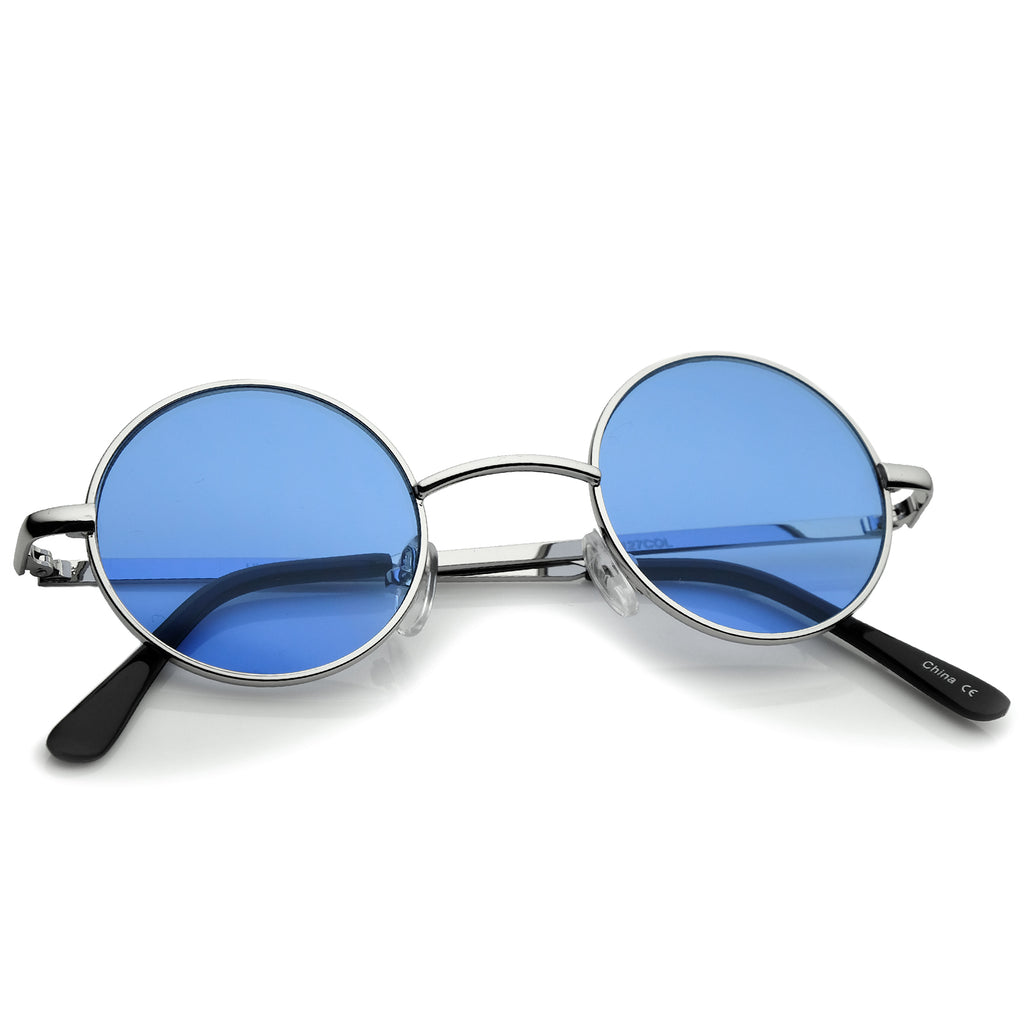 Silver / Blue