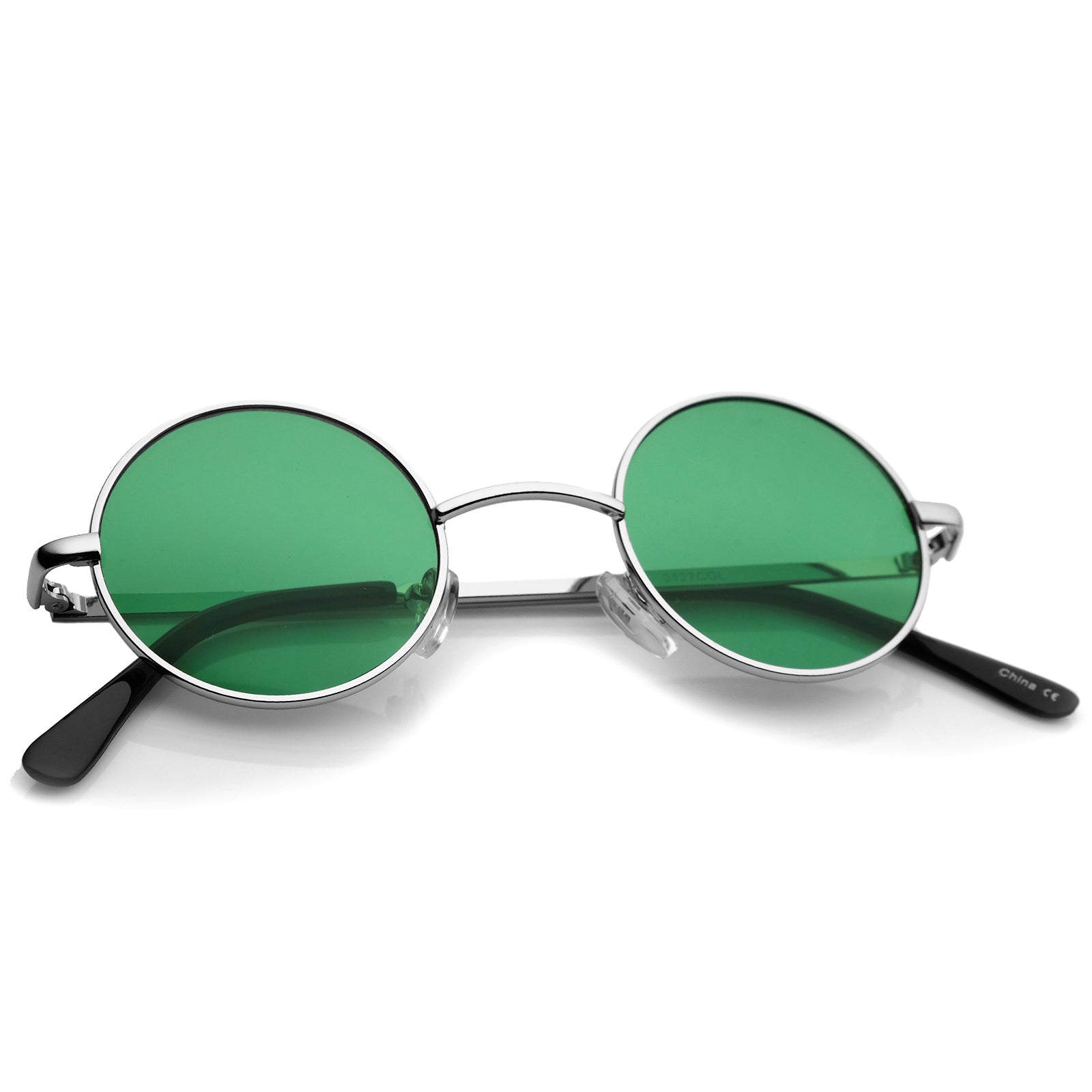 Silver / Green