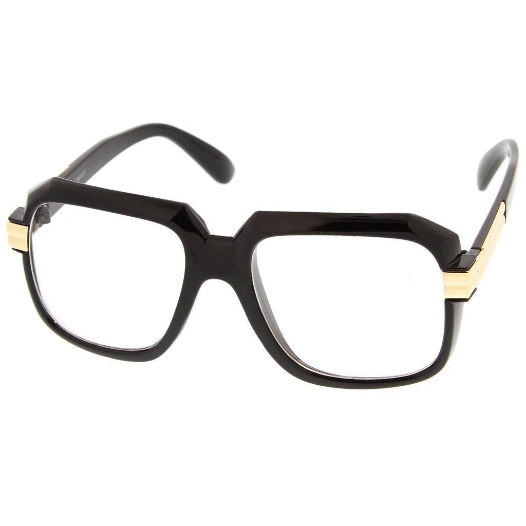 Shiny Black-Gold / Clear