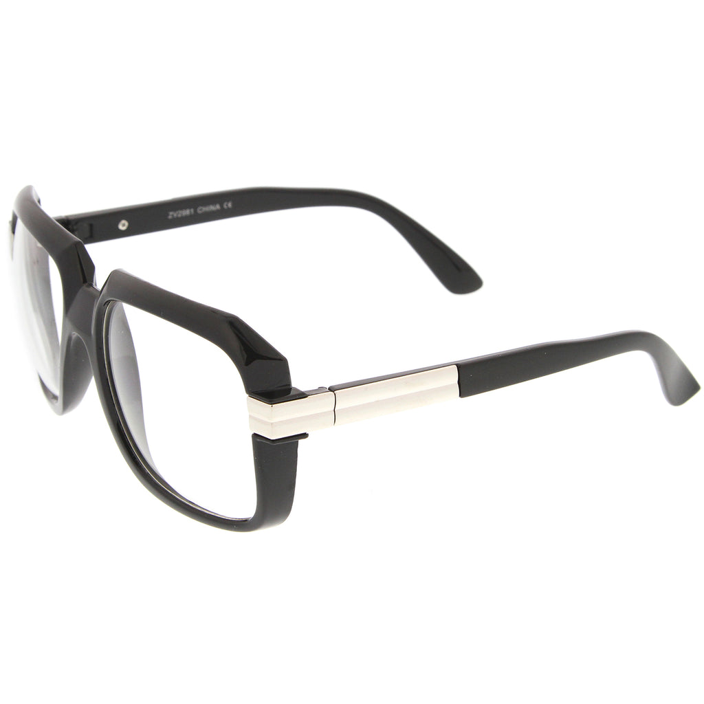 Shiny Black-Silver / Clear