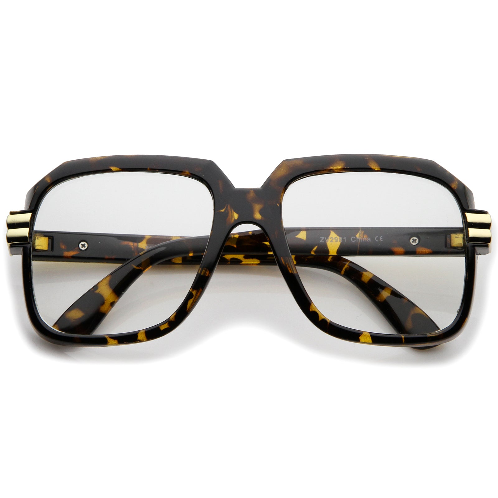 Tortoise-Gold / Clear