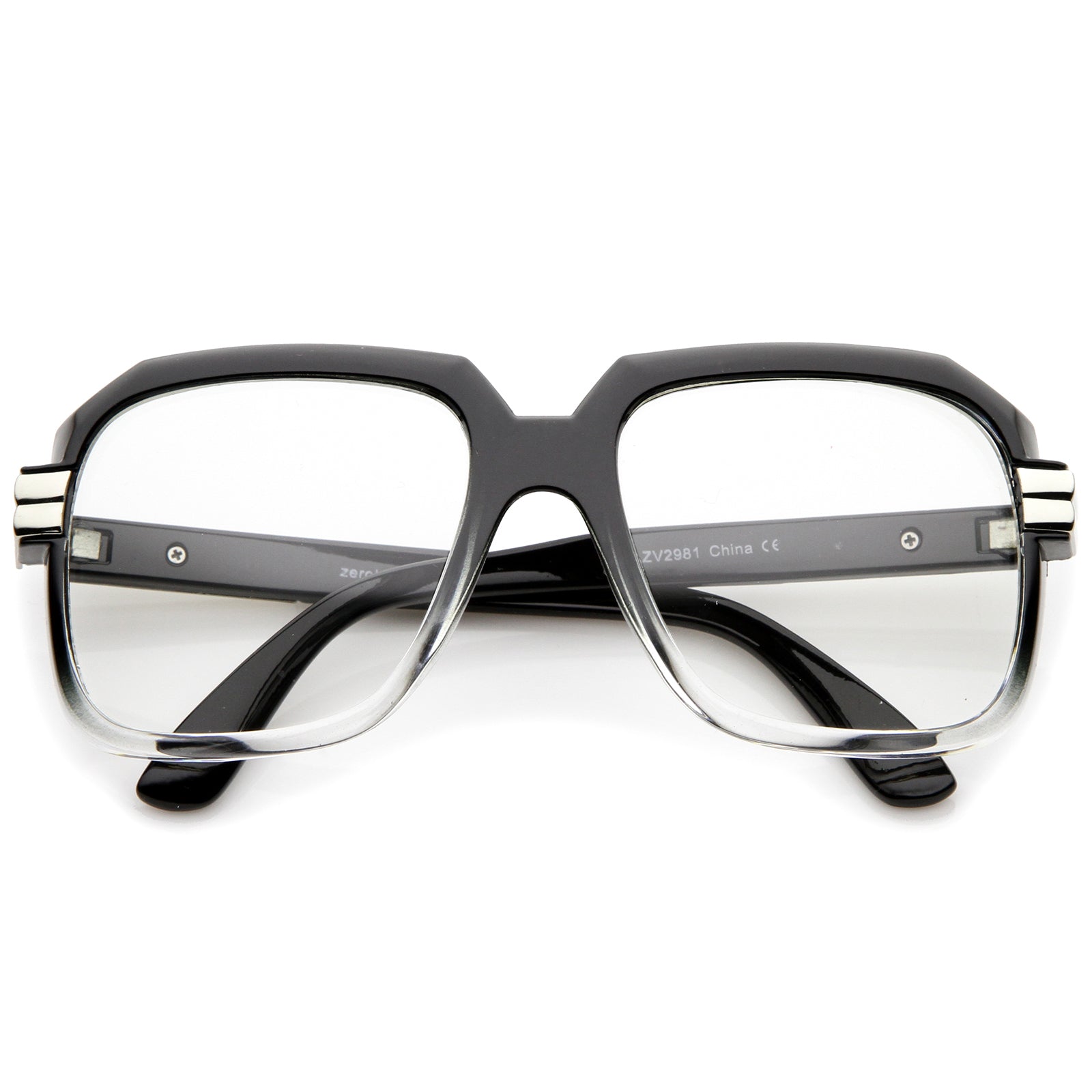 Black Fade-Silver / Clear
