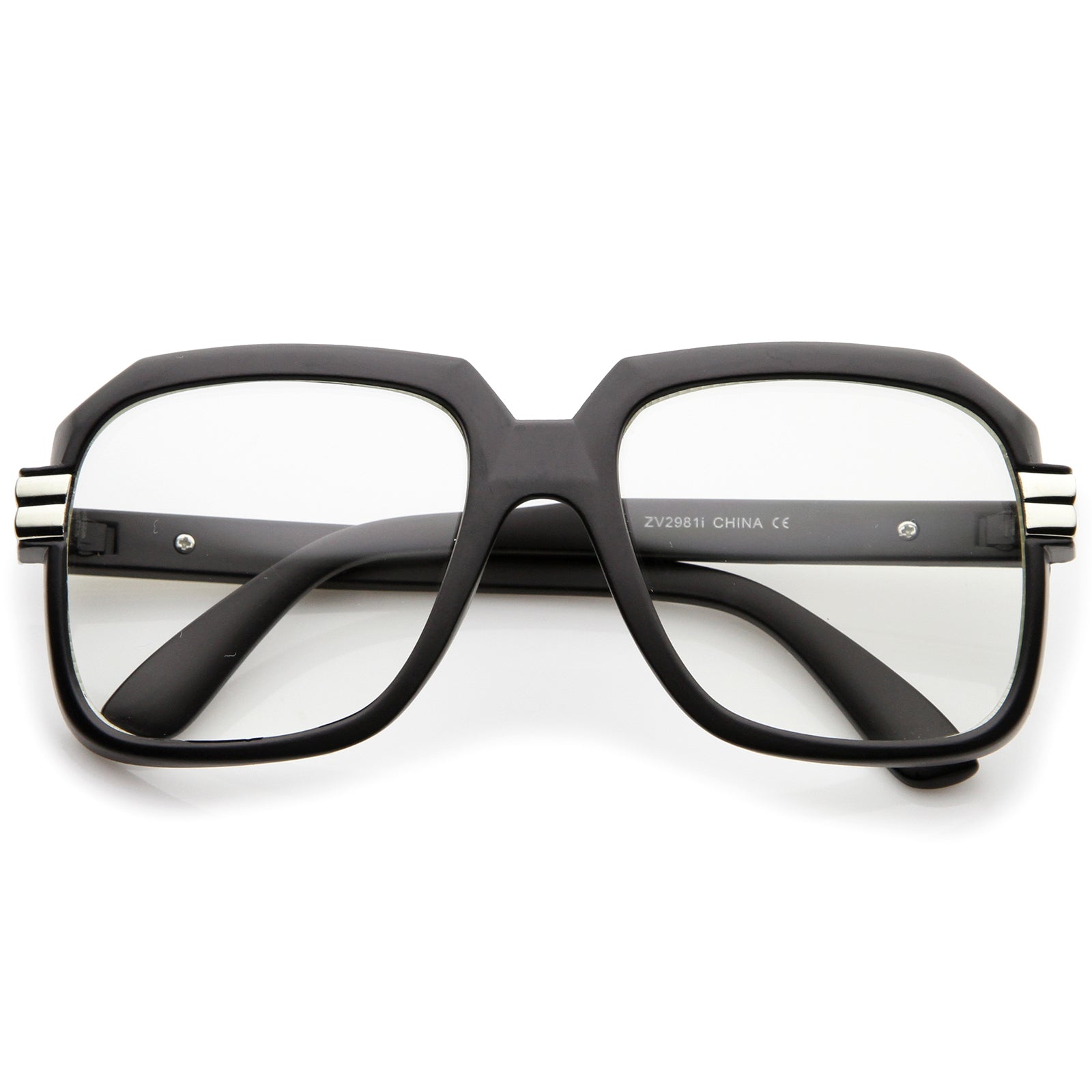 Matte Black-Silver / Clear