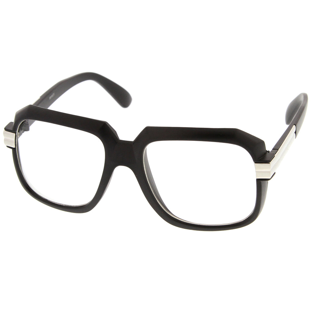Matte Black-Silver / Clear